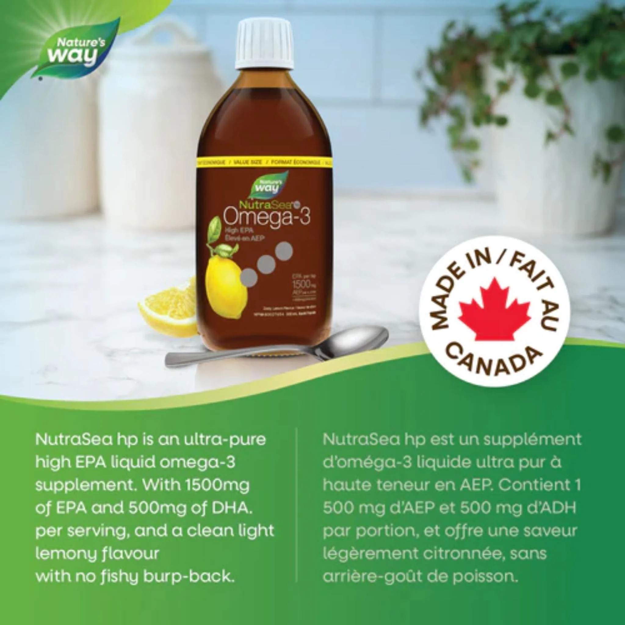 NutraSea HP Omega-3 Liquid Omega-3 High EPA Liquid - Image 6