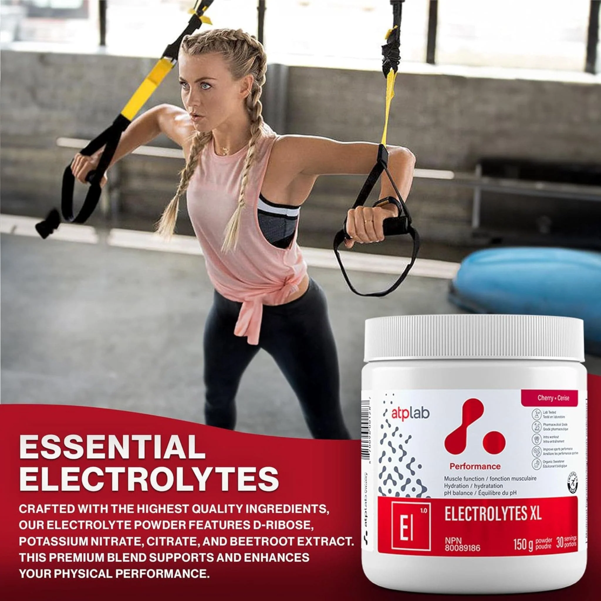 ATP Lab Electrolytes XL Powder, 180g - Image 3