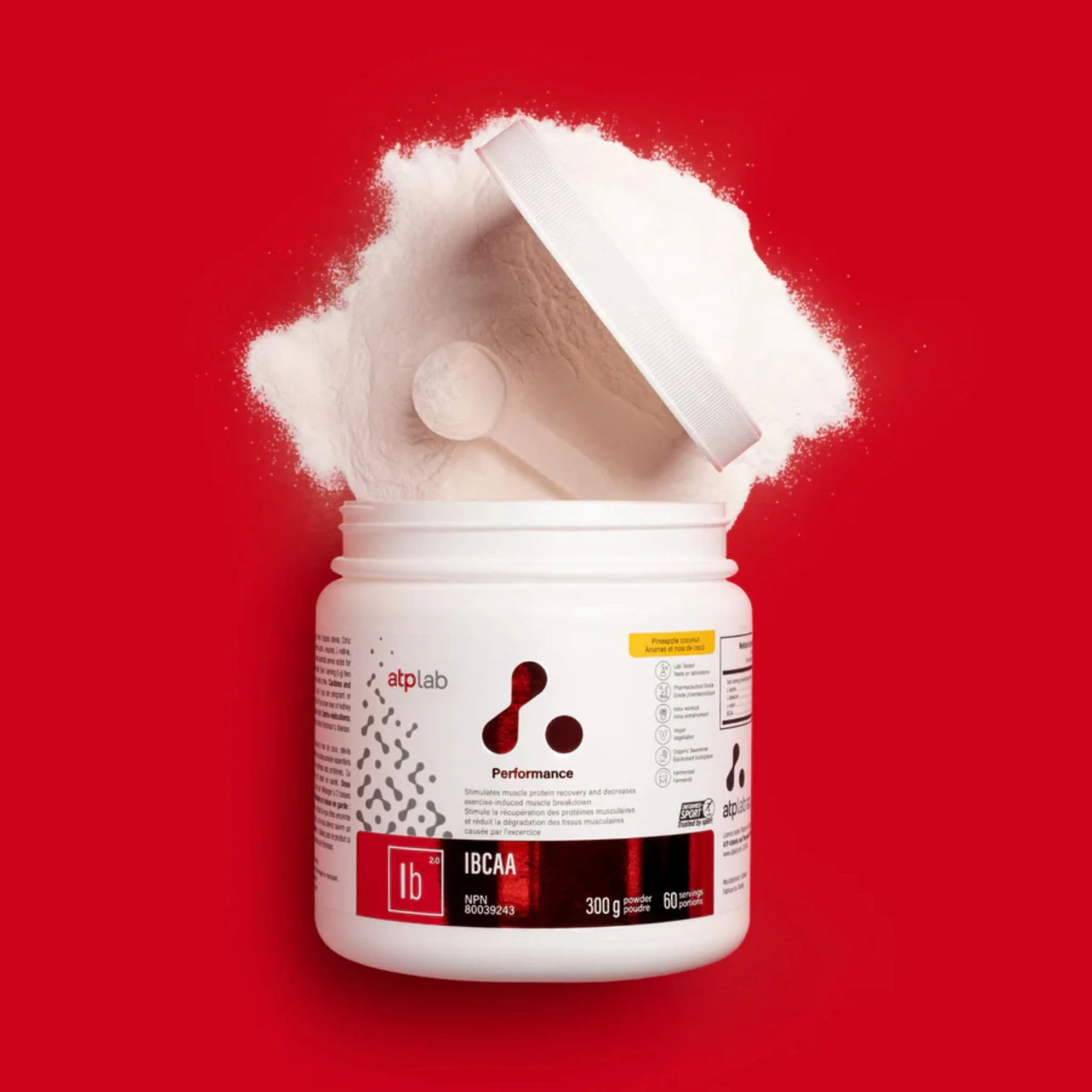 ATP Lab IBCAA Powder, Intra-Workout Support, 300g, 60 Servings - Image 13