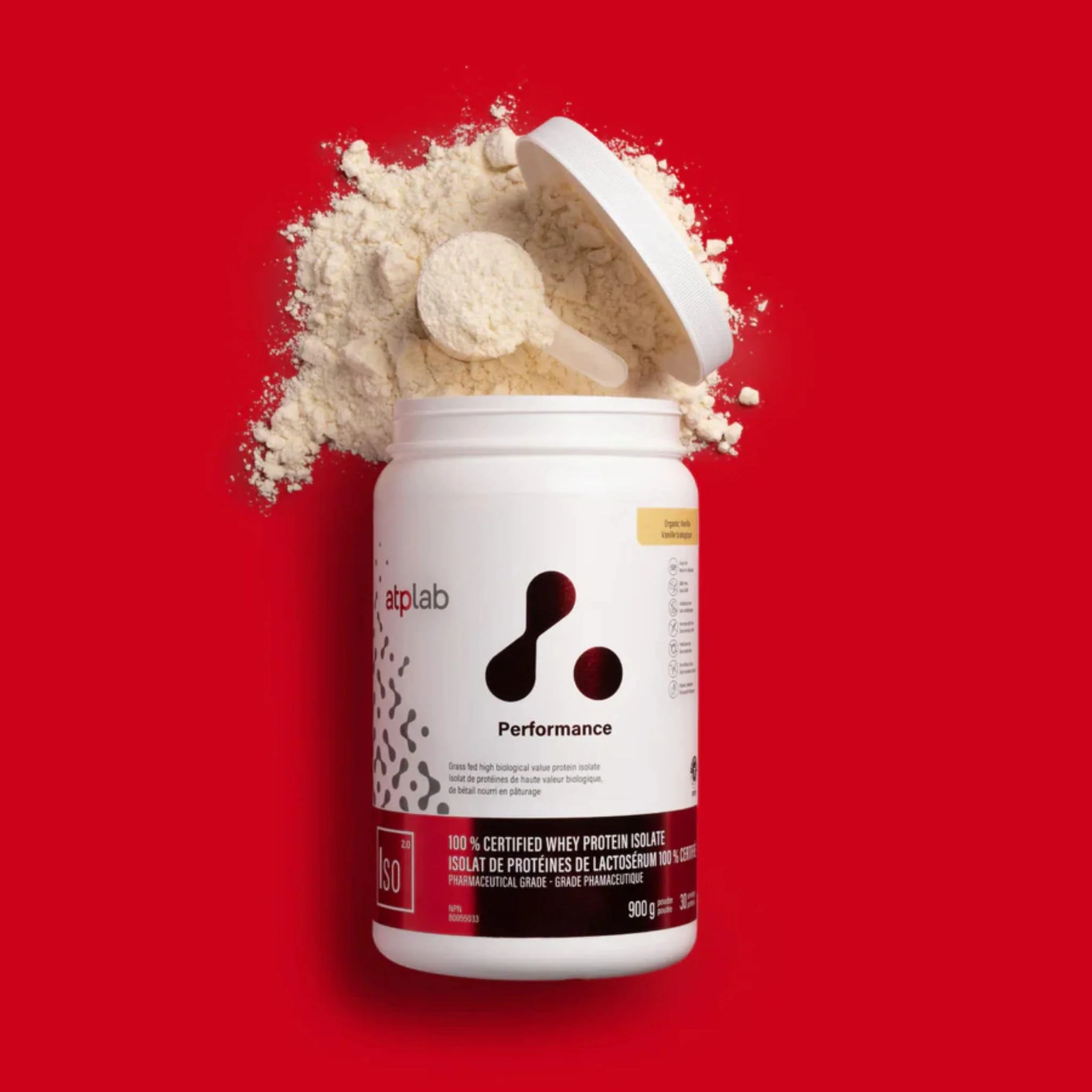 ATP Lab ISO, Certified Whey Protein Isolate Powder, Grass-Fed, 900g, 30 Servings - Image 3