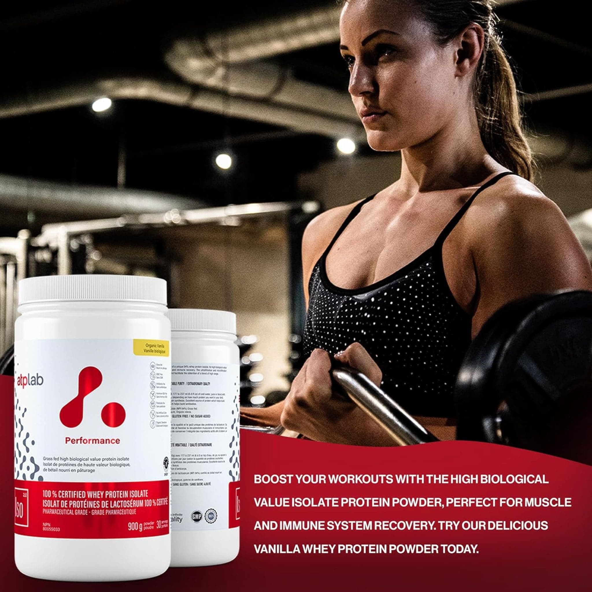 ATP Lab ISO, Certified Whey Protein Isolate Powder, Grass-Fed, 900g, 30 Servings - Image 8