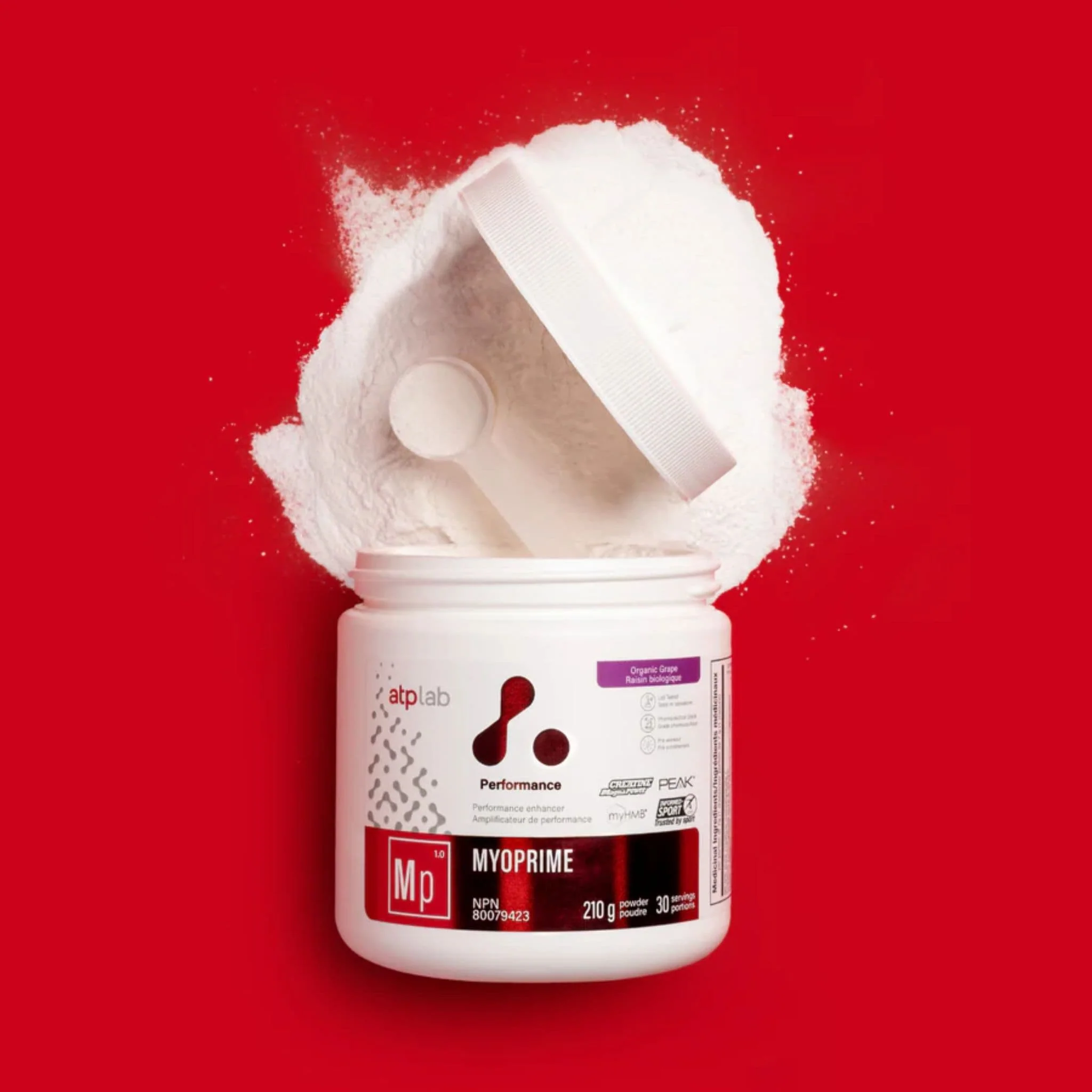ATP Lab Myoprime Powder, Supports Athletic Performance, 210g, 30 Servings - Image 2