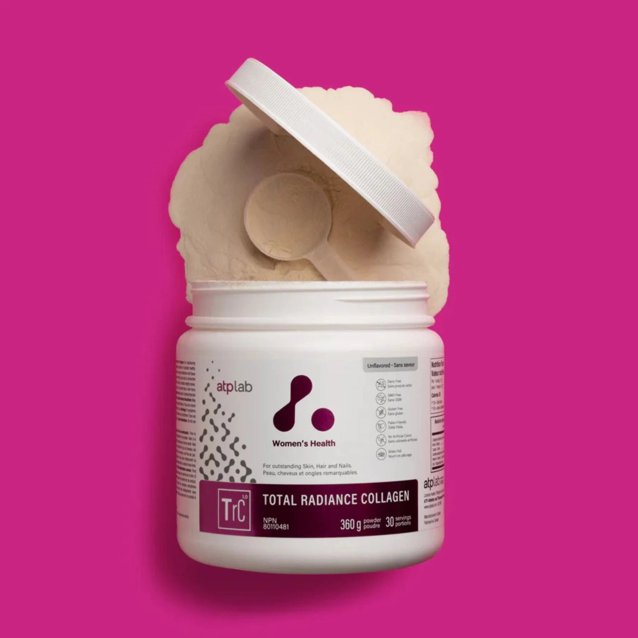 ATP Lab Total Radiance Collagen Powder, 360g - Image 2