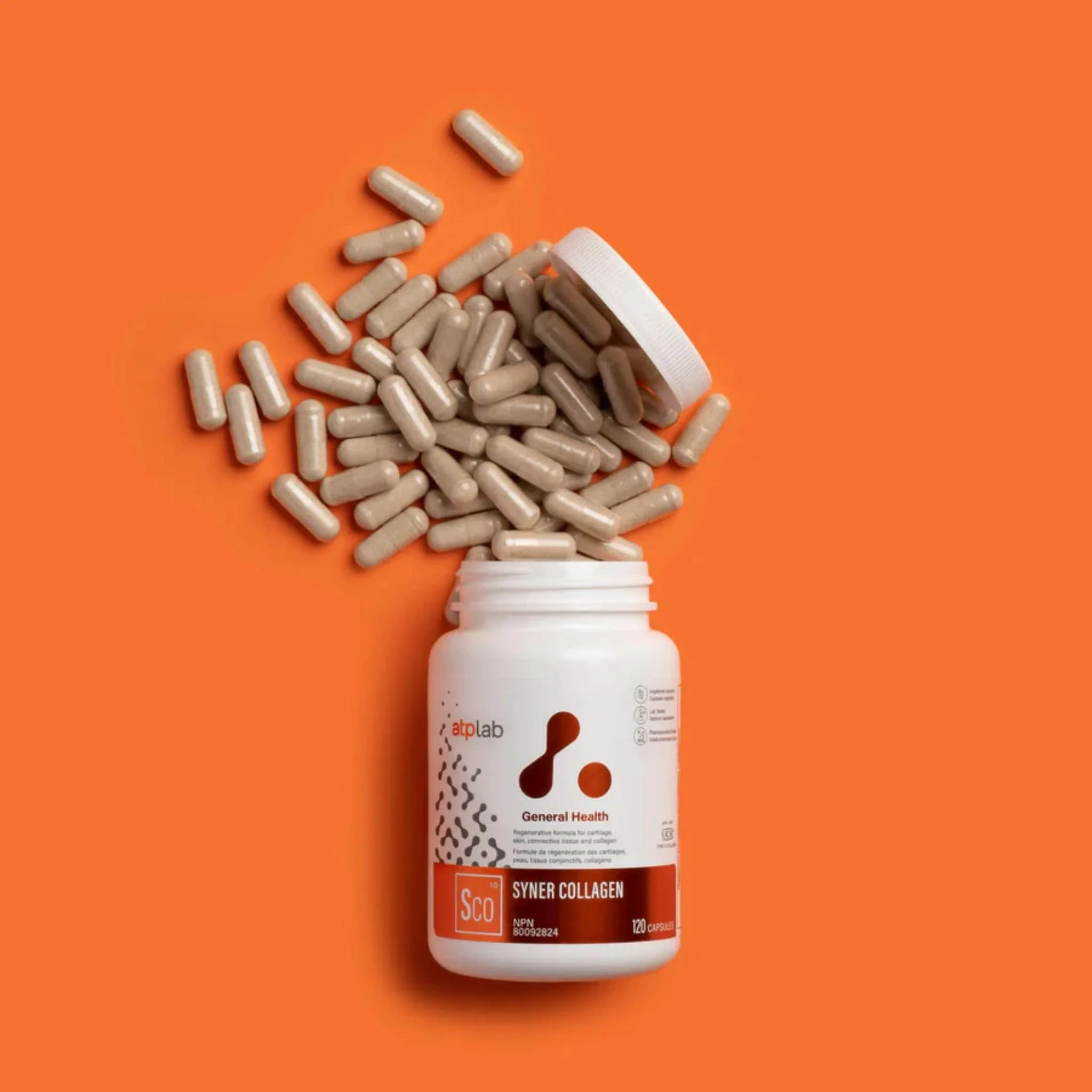 ATP Syner Collagen, Supports Collagen Formation, 120 Vegetable Capsules - Image 2