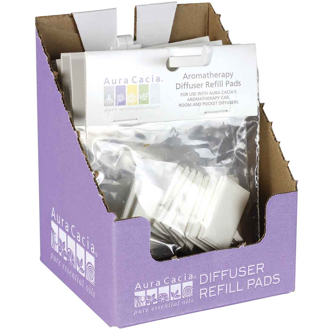 Aura Cacia Room/Car Diffuser Refill Pads, 10 Pack CLEARANCE 50% Off - Image 2