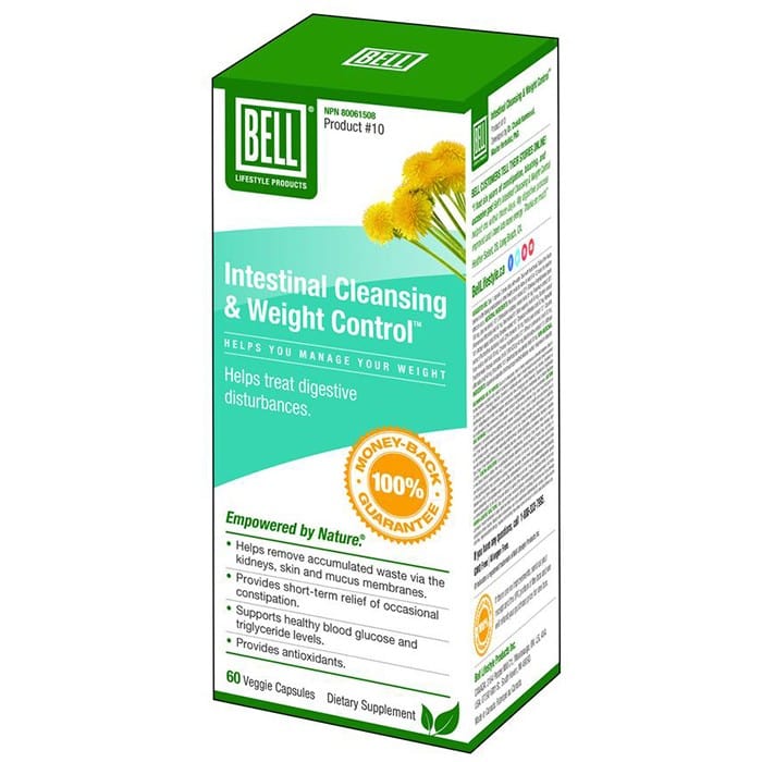 Bell Intestinal Cleansing & Weight Control (#10), 60 Capsules