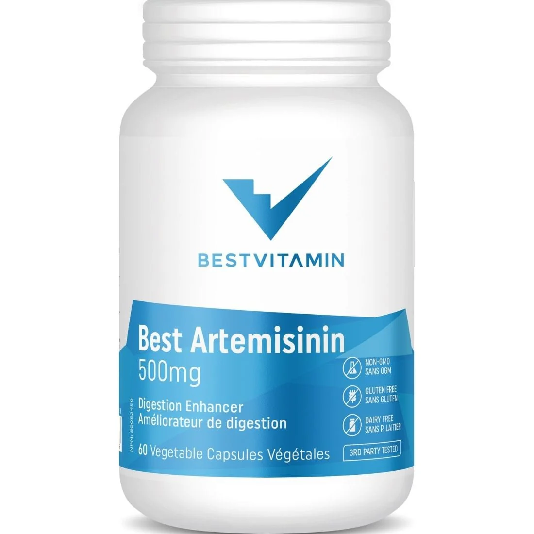 Bestvitamin Best Artemisinin Wormwood 500mg, 60 Vegetable Capsules, Clearance 50% Off, Final Sale