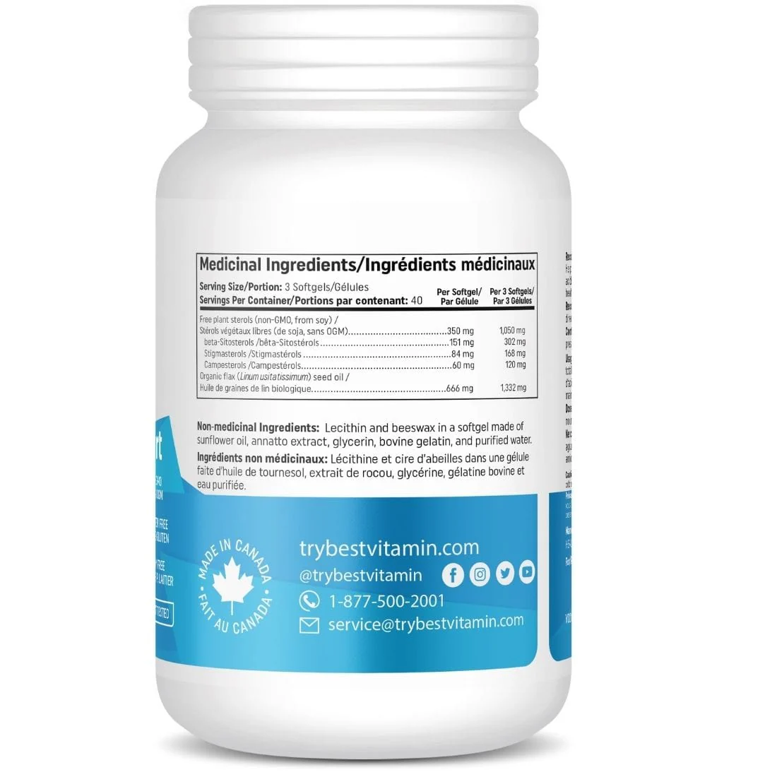 BestVitamin Best Cholesterol Support, Helps lower & maintain healthy cholesterol levels, 120 Liquid Softgels, Clearance 50% Off, Final Sale - Image 3