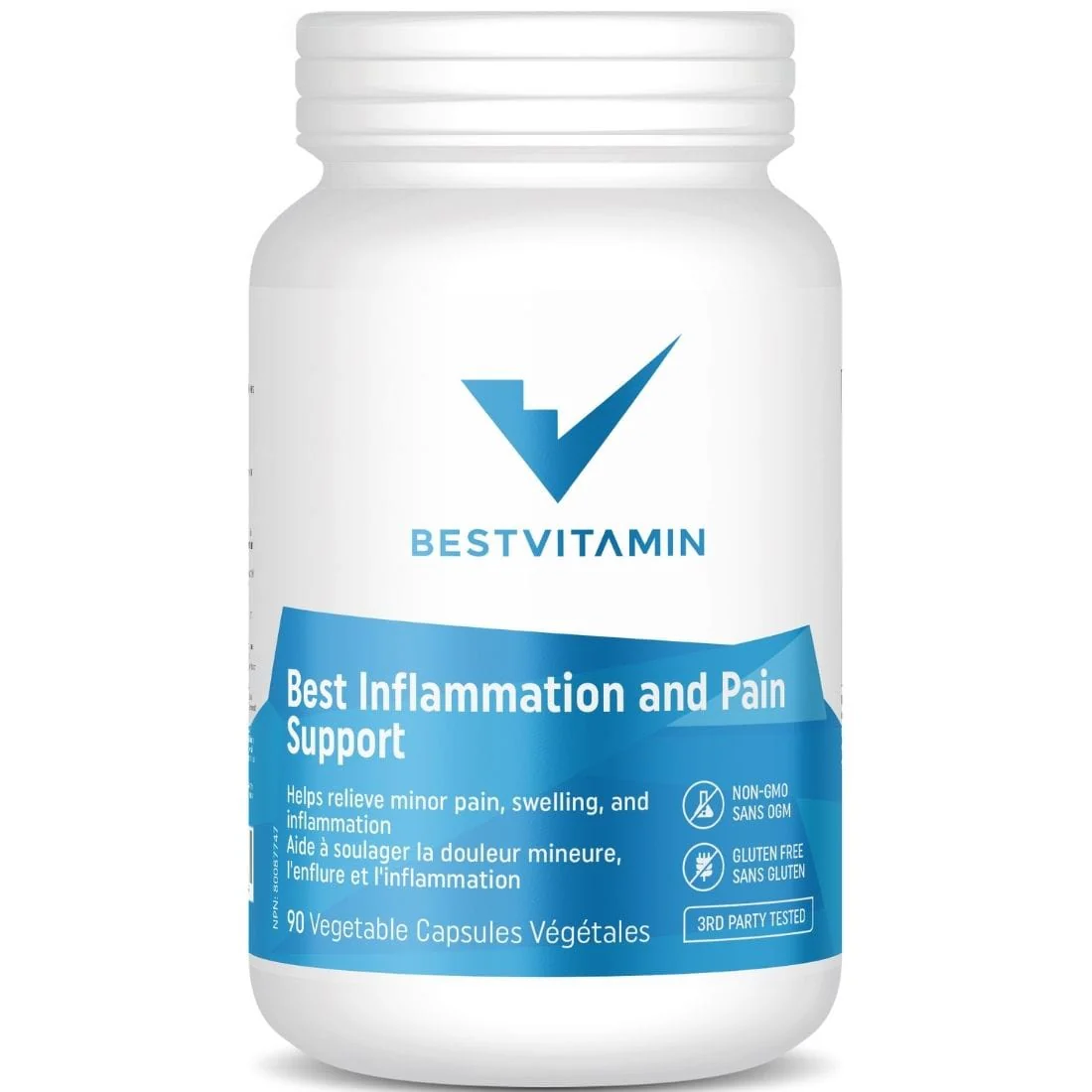 BestVitamin Best Inflammation and Pain Support, Helps relieve minor pain, swelling & inflammation - Image 5