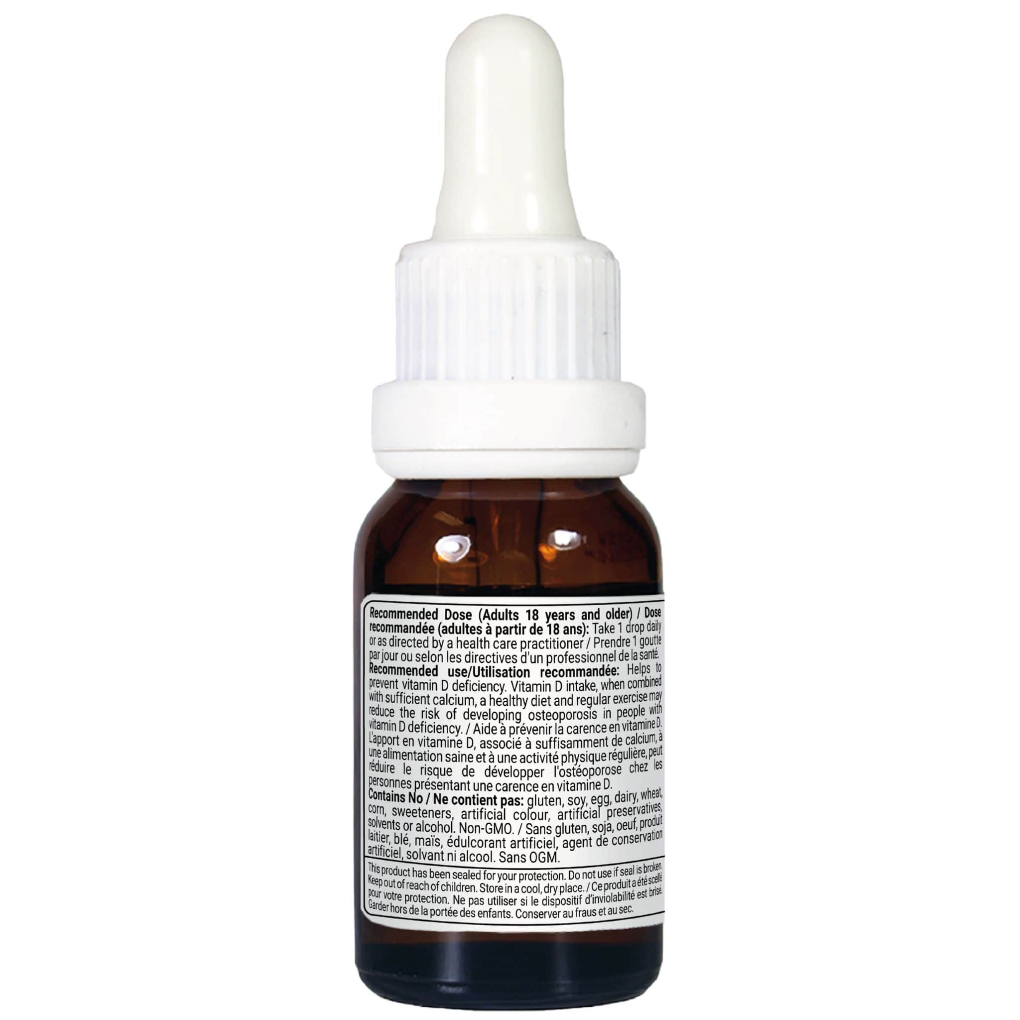 Vitacheck Vitamin D3 2500IU Liquid Drops with Organic Olive Oil, 500 Servings, 15ml - Image 2