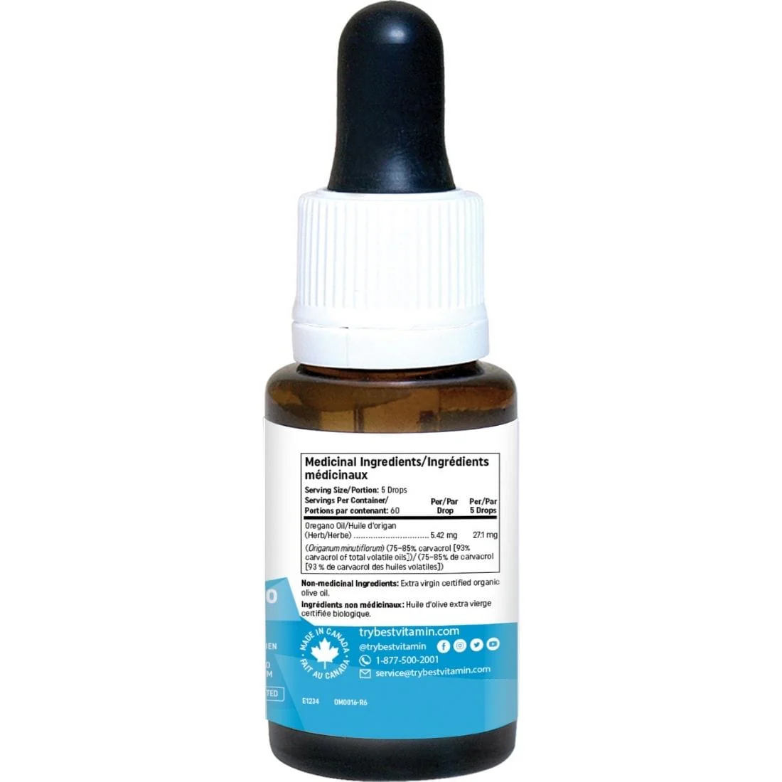 BestVitamin Best Oil of Oregano, 93% carvacrol, Antiseptic & anti-inflammatory, 15ml - Image 3