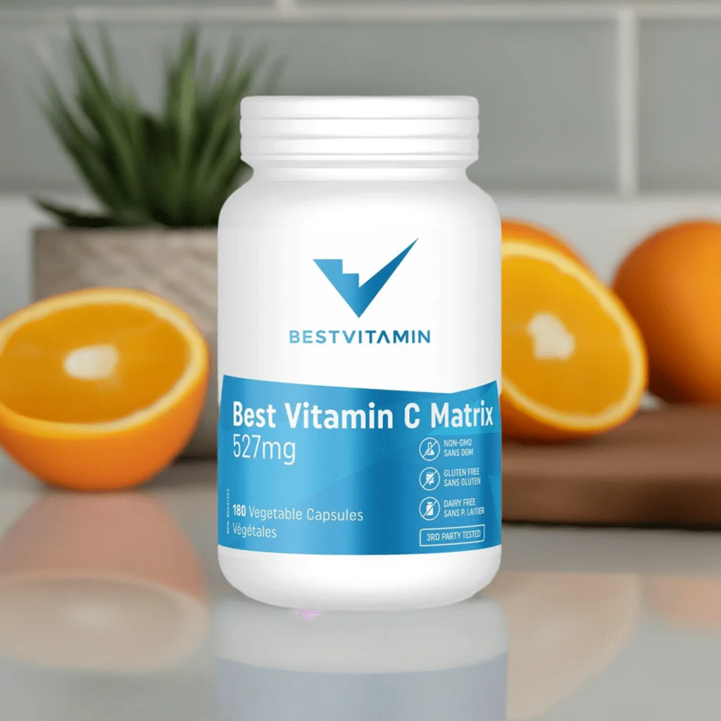 BestVitamin Best Vitamin C Matrix, Enhanced Immune Support & Optimized Absorption Vitamin C Capsules CLEARANCE 75% Off Exp 9/25 Final Sale - Image 3