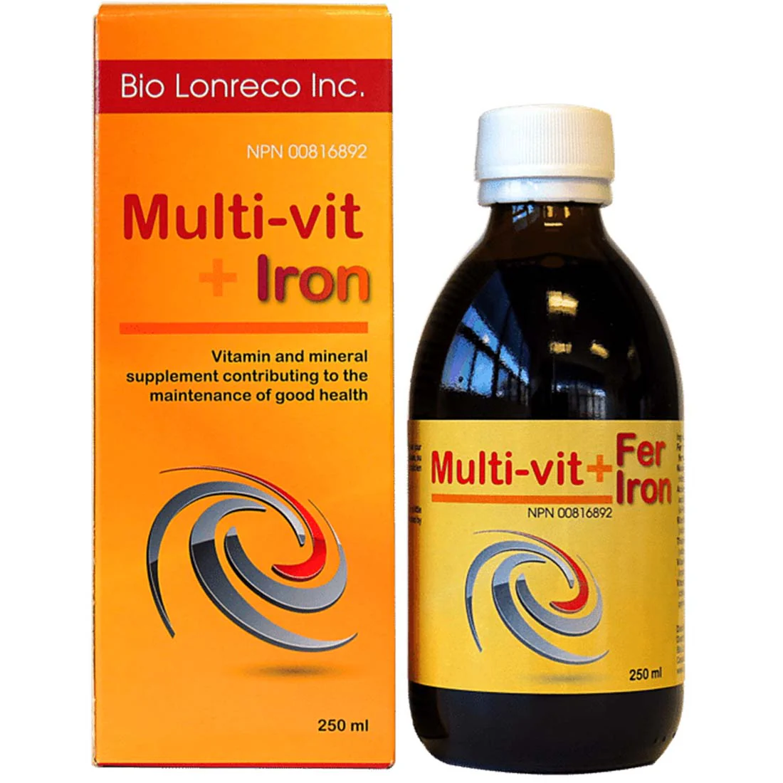 Bio Lonreco Multi-vit plus Iron,  Liquid Multivitamin with Iron - Image 3