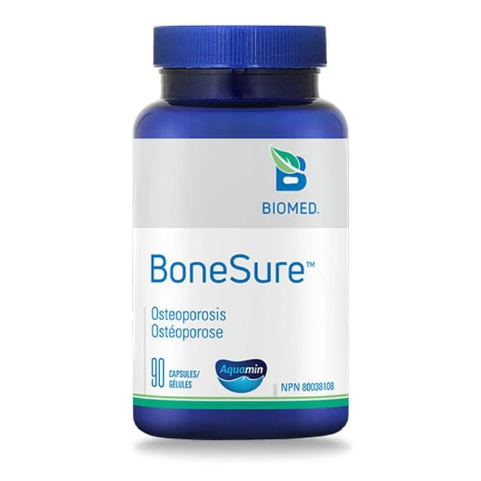 Biomed BoneSure, 120 Capsules (New Bigger Size, Same Price!)