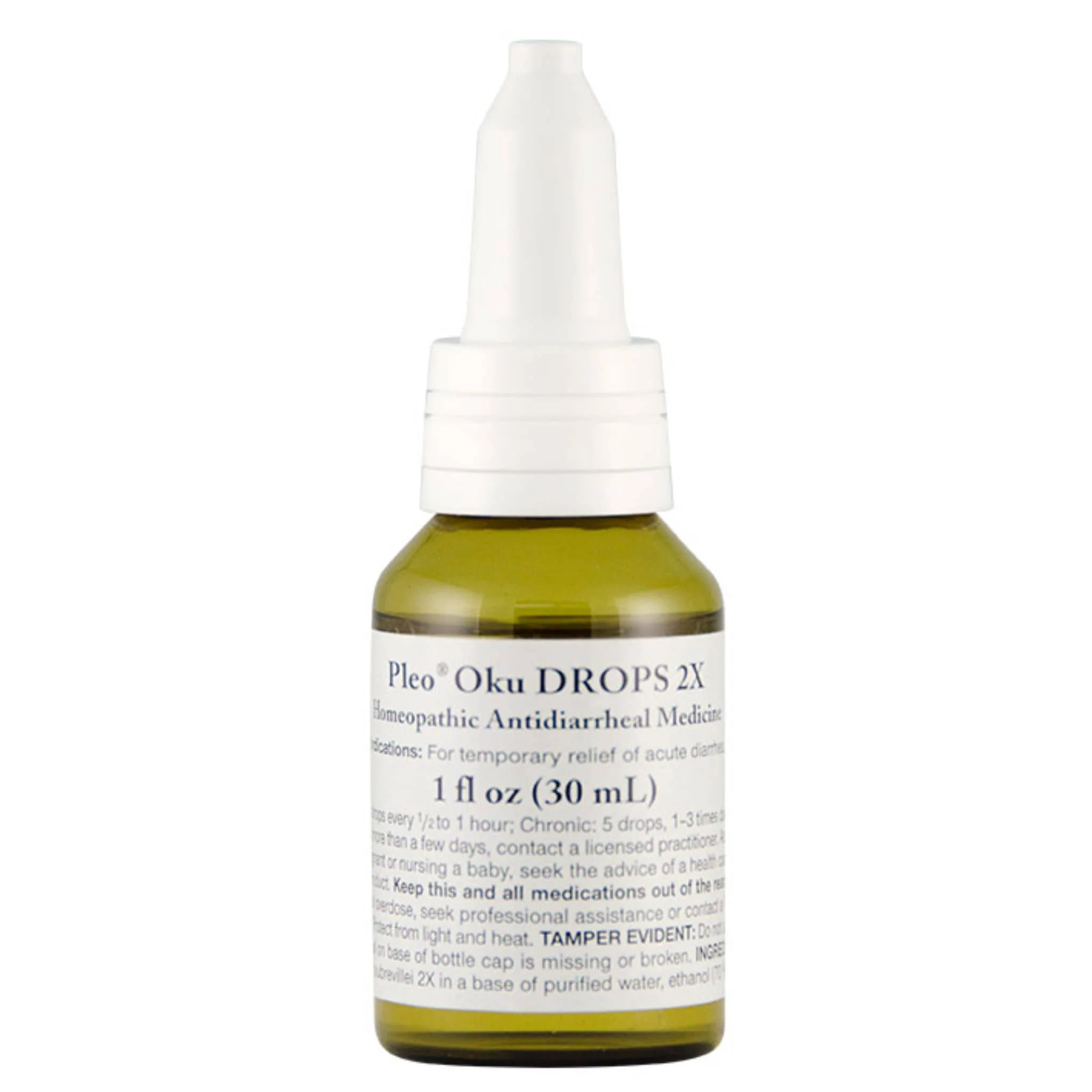 Biomed Pleo Oku Drops 2X, Homeopathic Medicine for Gastrointestinal Health and Food Posioning, 30ml