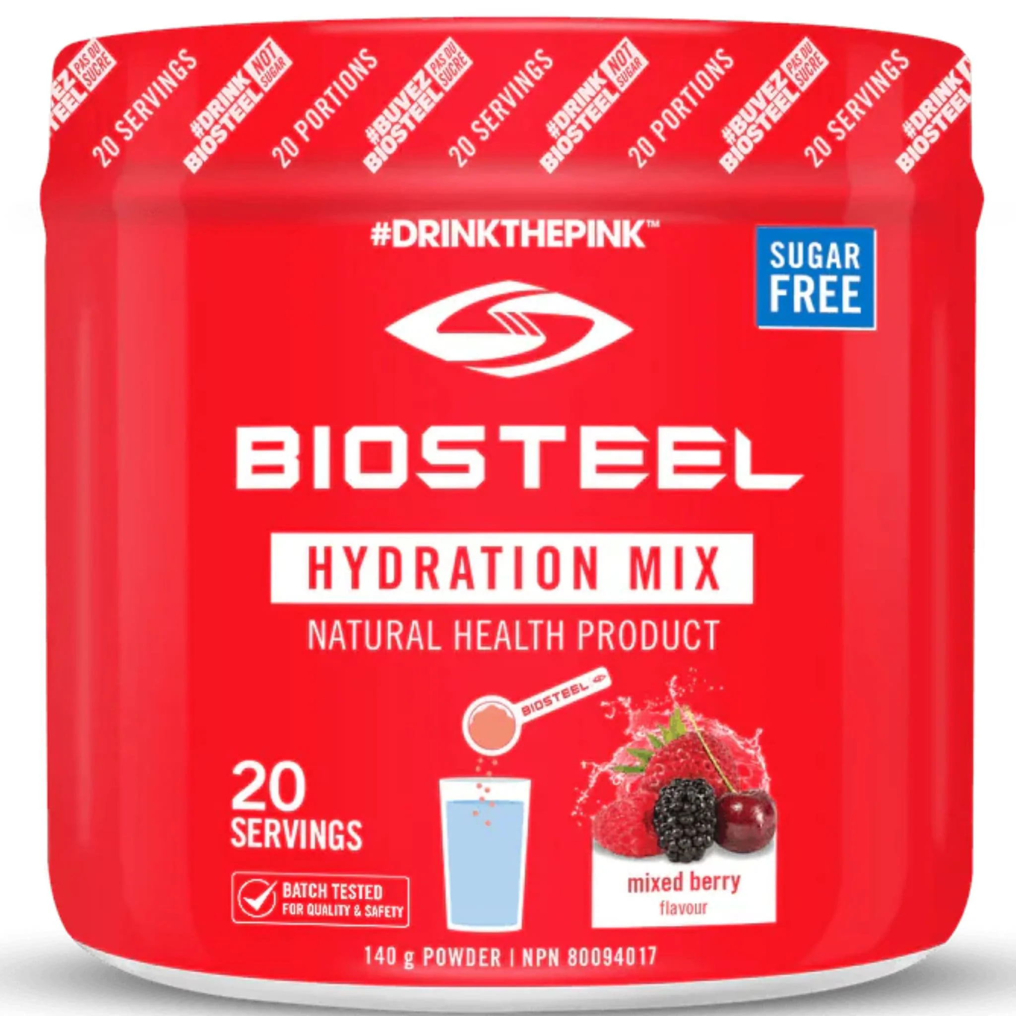 Biosteel Hydration Mix Powder, Zero Sugar, 140g-700g - Image 12