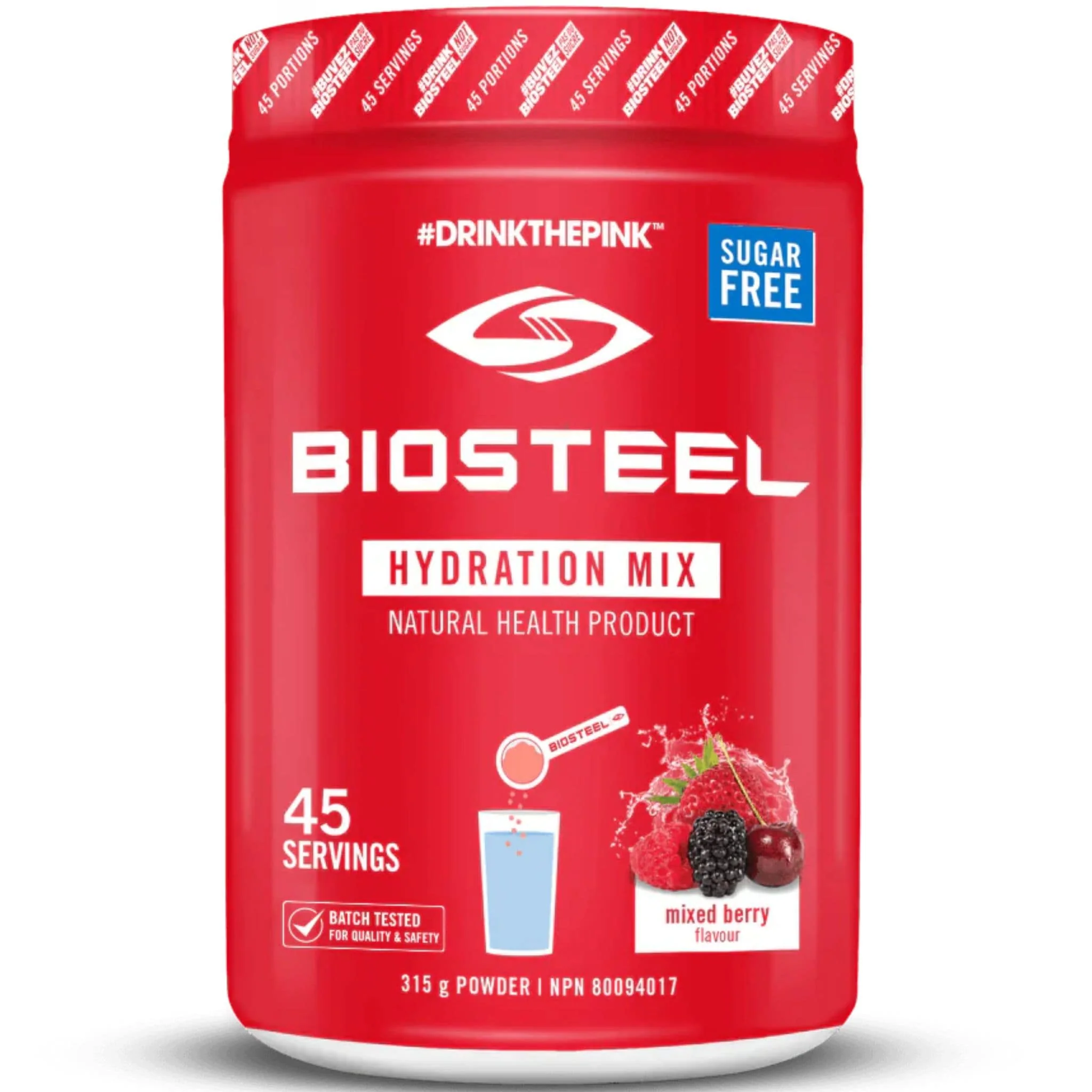 Biosteel Hydration Mix Powder, Zero Sugar, 140g-700g - Image 8