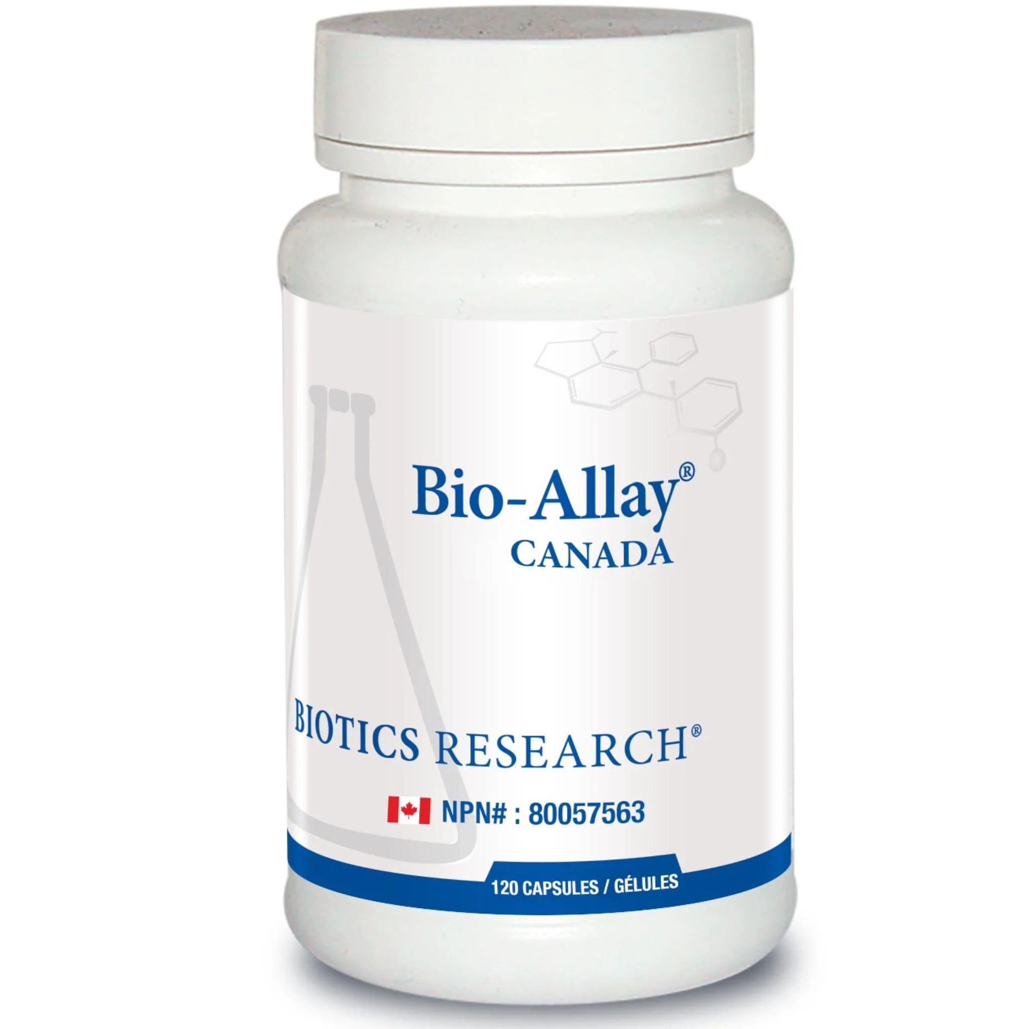 Biotics Research Bio-Allay, Natural Pain & Inflammation Support for Joints and Osteoarthritis, 120 Capsules