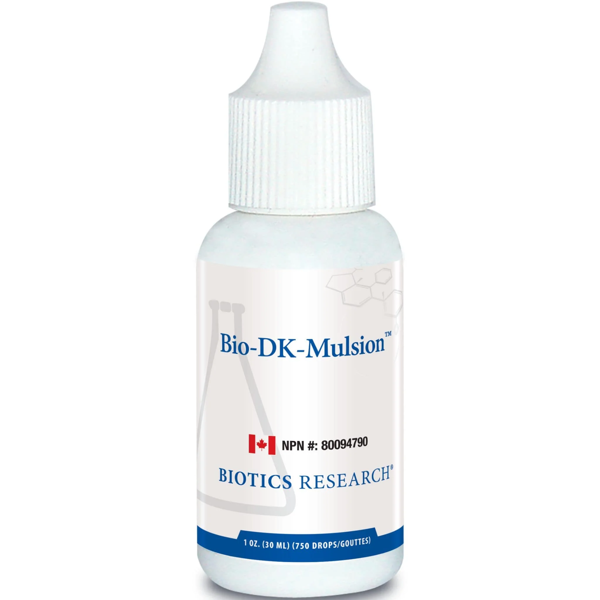 Biotics Research Bio-DK-Mulsion Liquid Drops, Vitamin D3 1000IU and Vitamin K 60mcg, 30ml