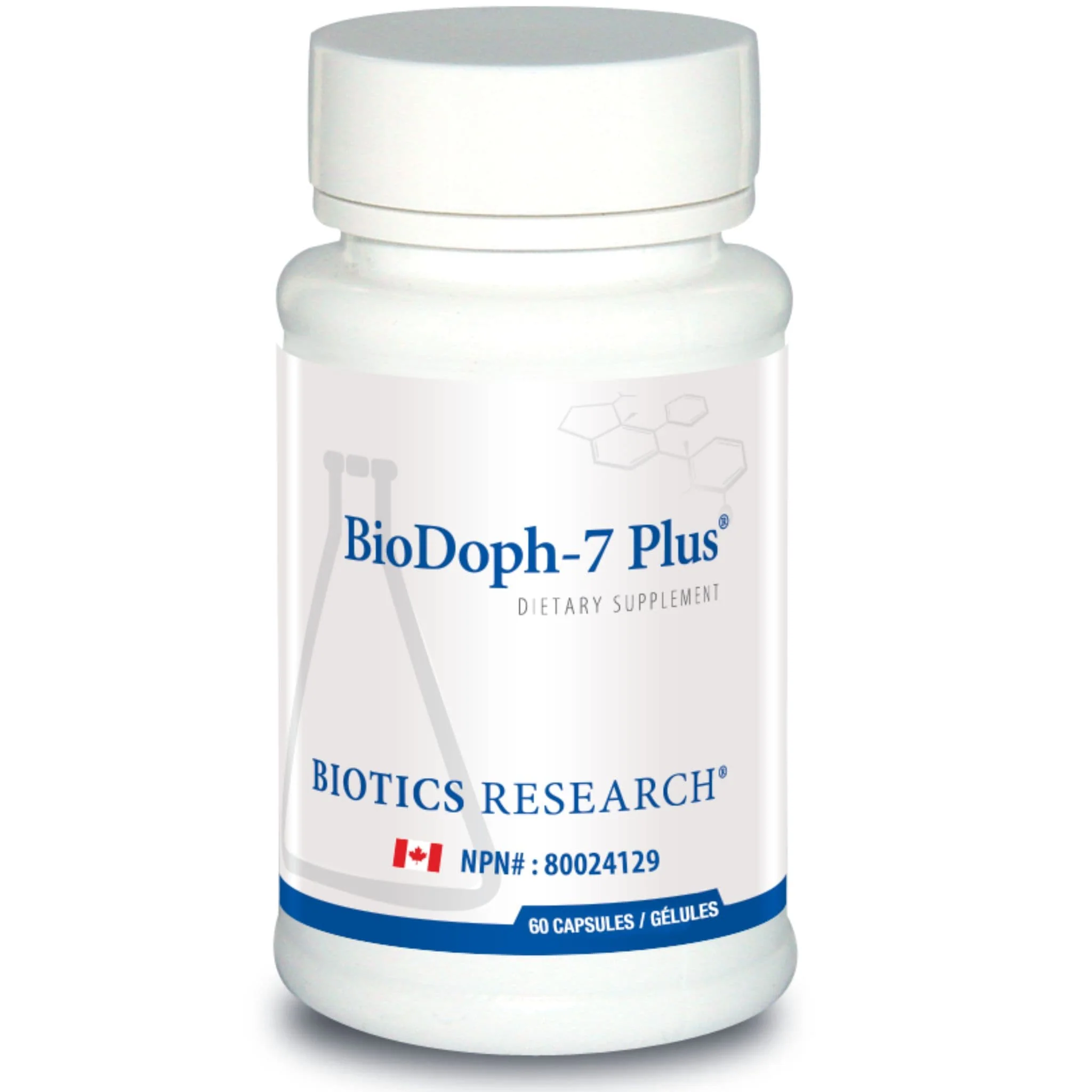 Biotics Research BioDoph-7 Plus, 20 Billion, 60 Capsules
