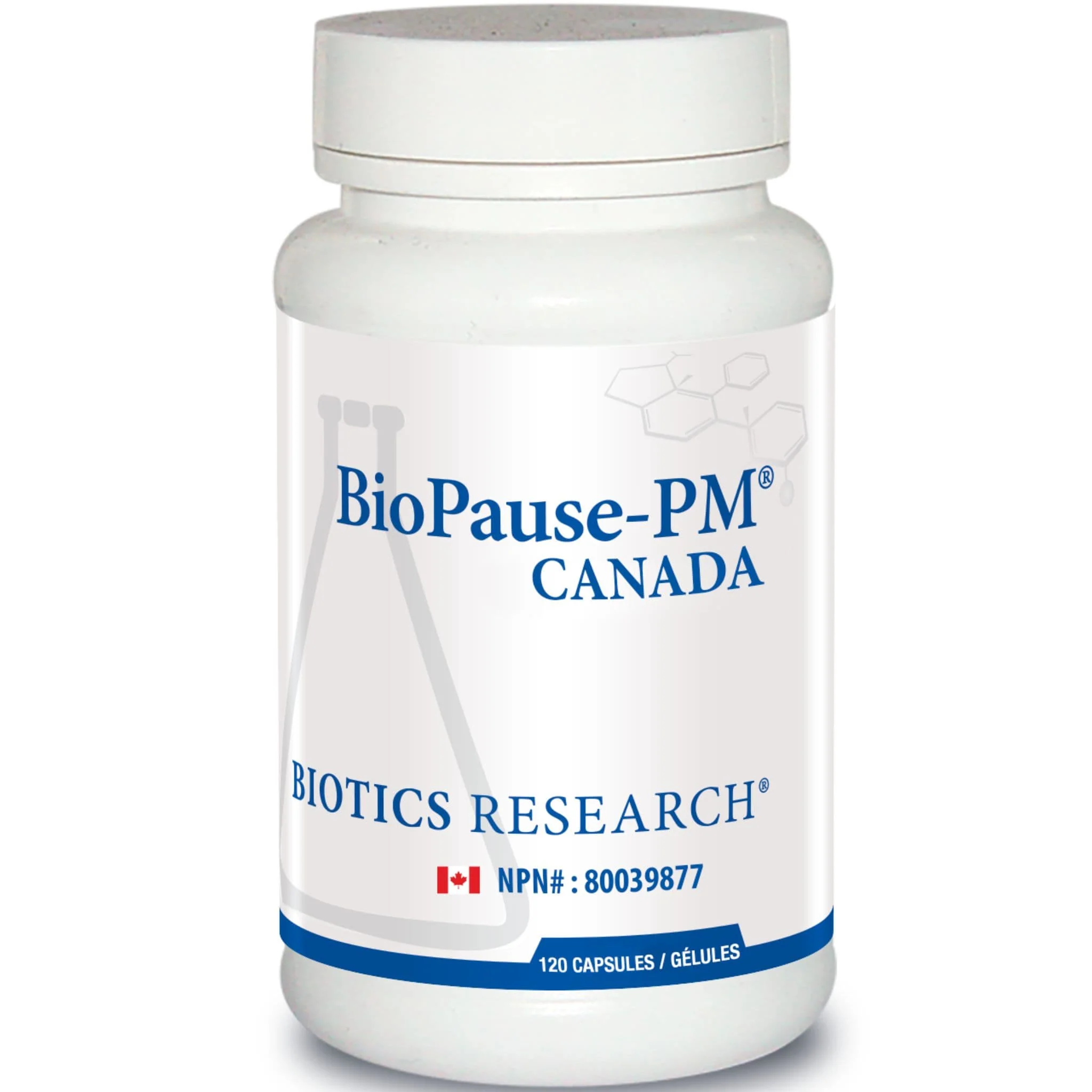 Biotics Research BioPause-PM, Nighttime Menopausal Support with Adaptogens, 120 Capsules
