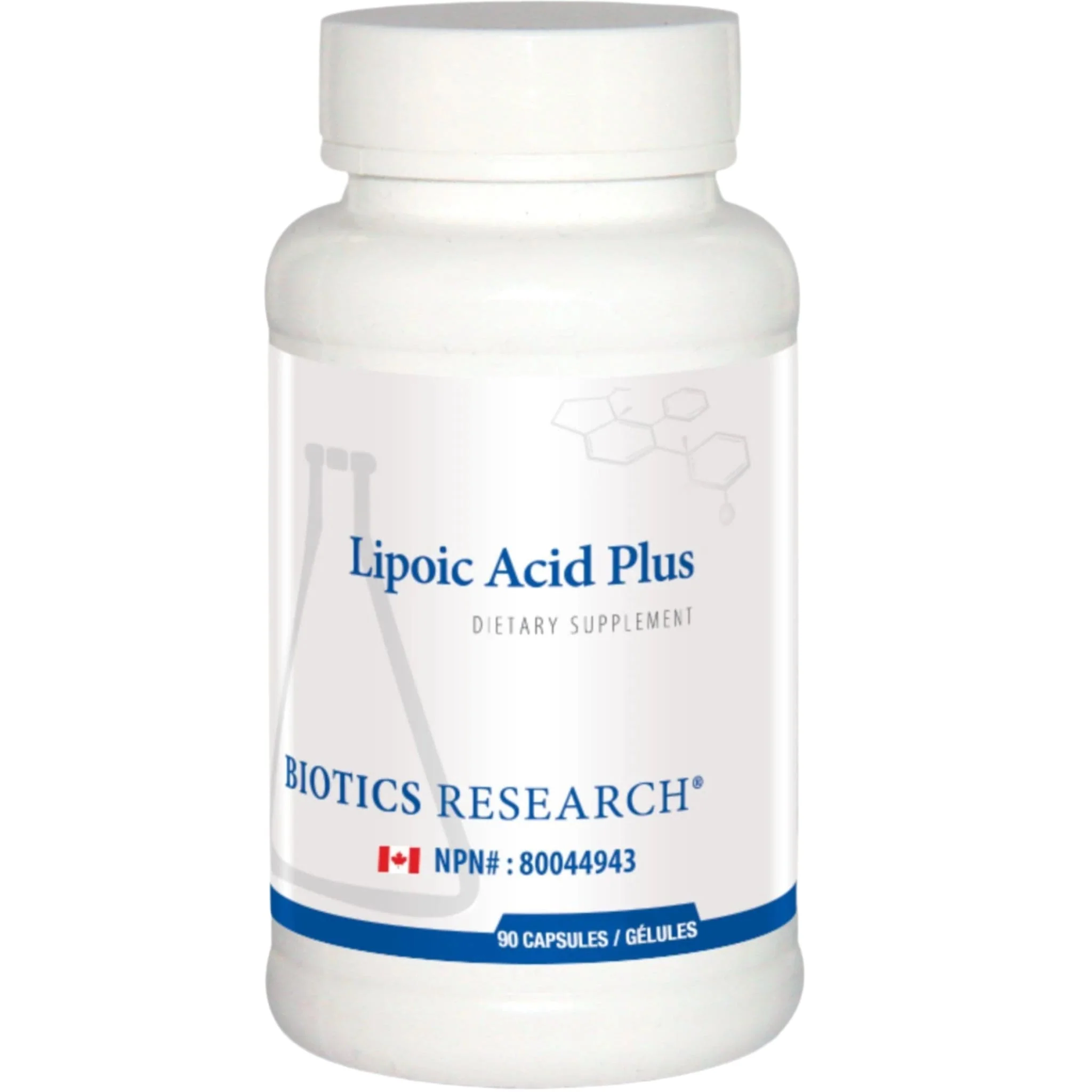 Biotics Research Lipoic Acid Plus, Alpha-Lipoic Acid 100mg, Antioxidant Support for Mitochondrial, Nerve & Cardiovascular Health, 90 Capsules