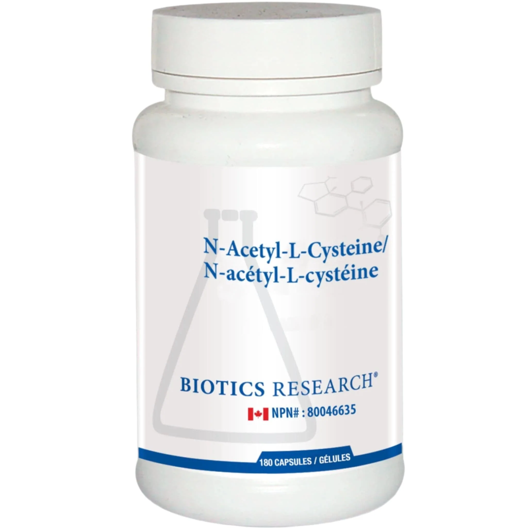 Biotics Research NAC, N-Acetyl-L-Cysteine, 180 Capsules