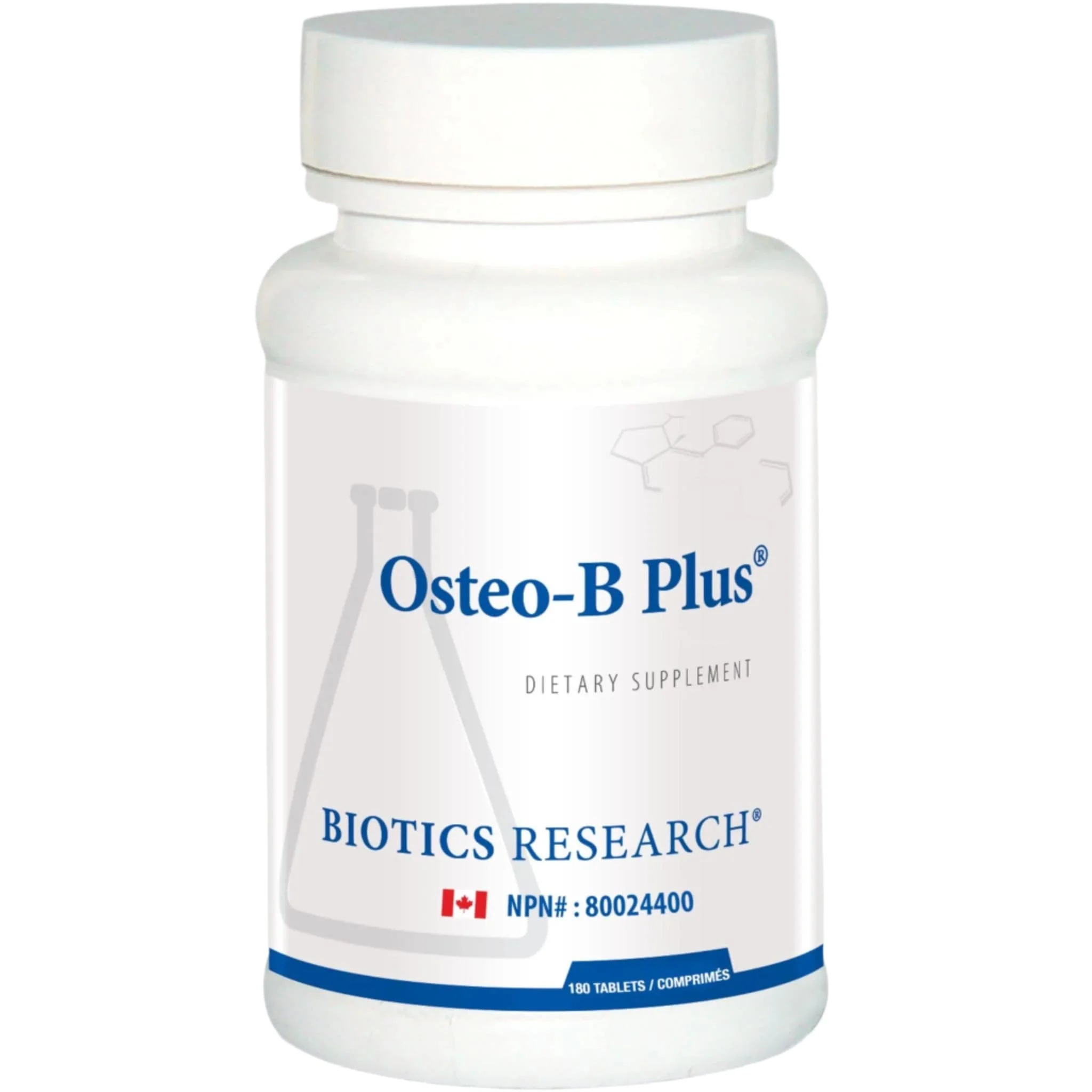 Biotics Research Osteo-B Plus with D, K, Boron, Osteo Support, 90-180 Tablets - Image 3