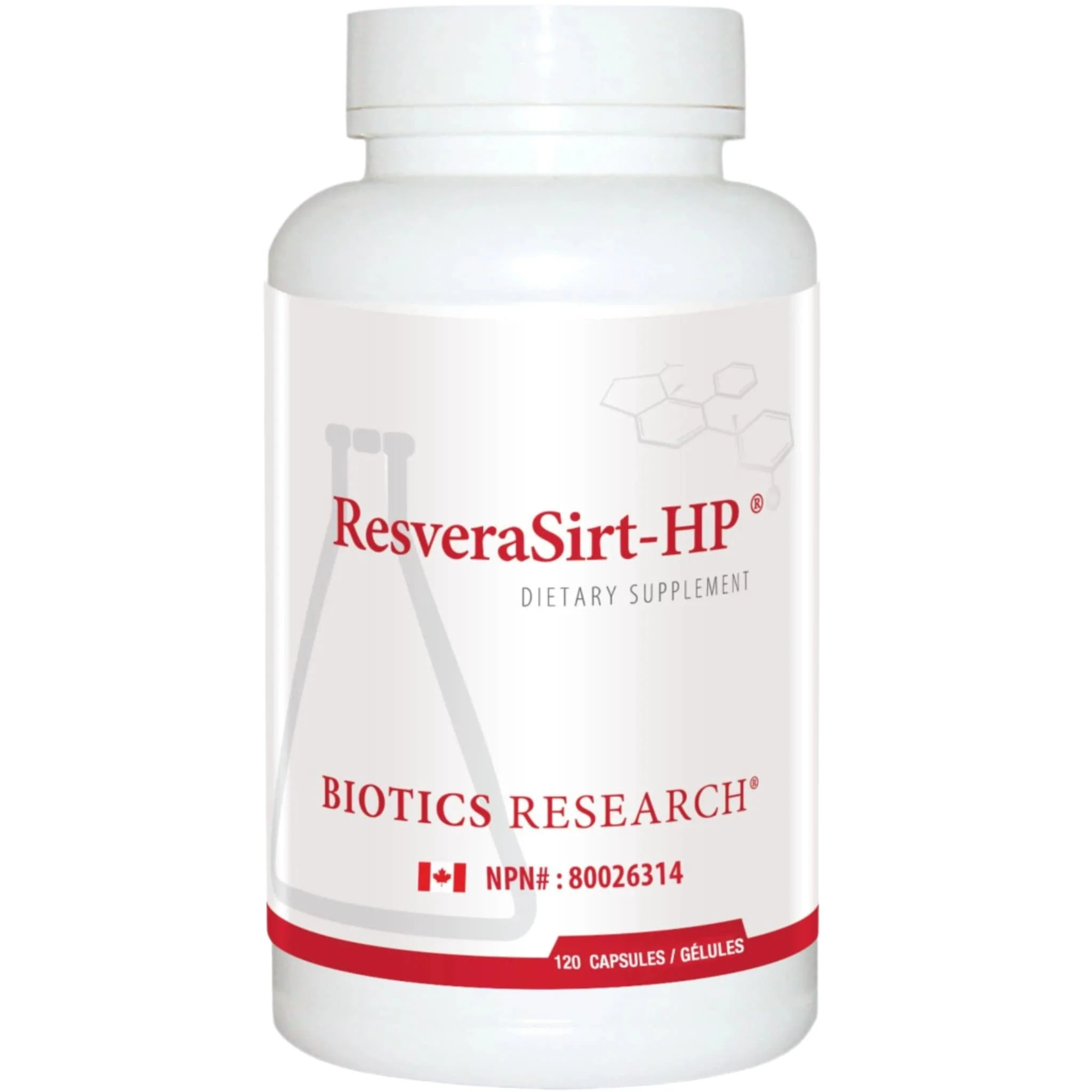 Biotics Research ResveraSirt-HP, Anti-Inflammatory and AntiViral, 30-120 Capsules - Image 3