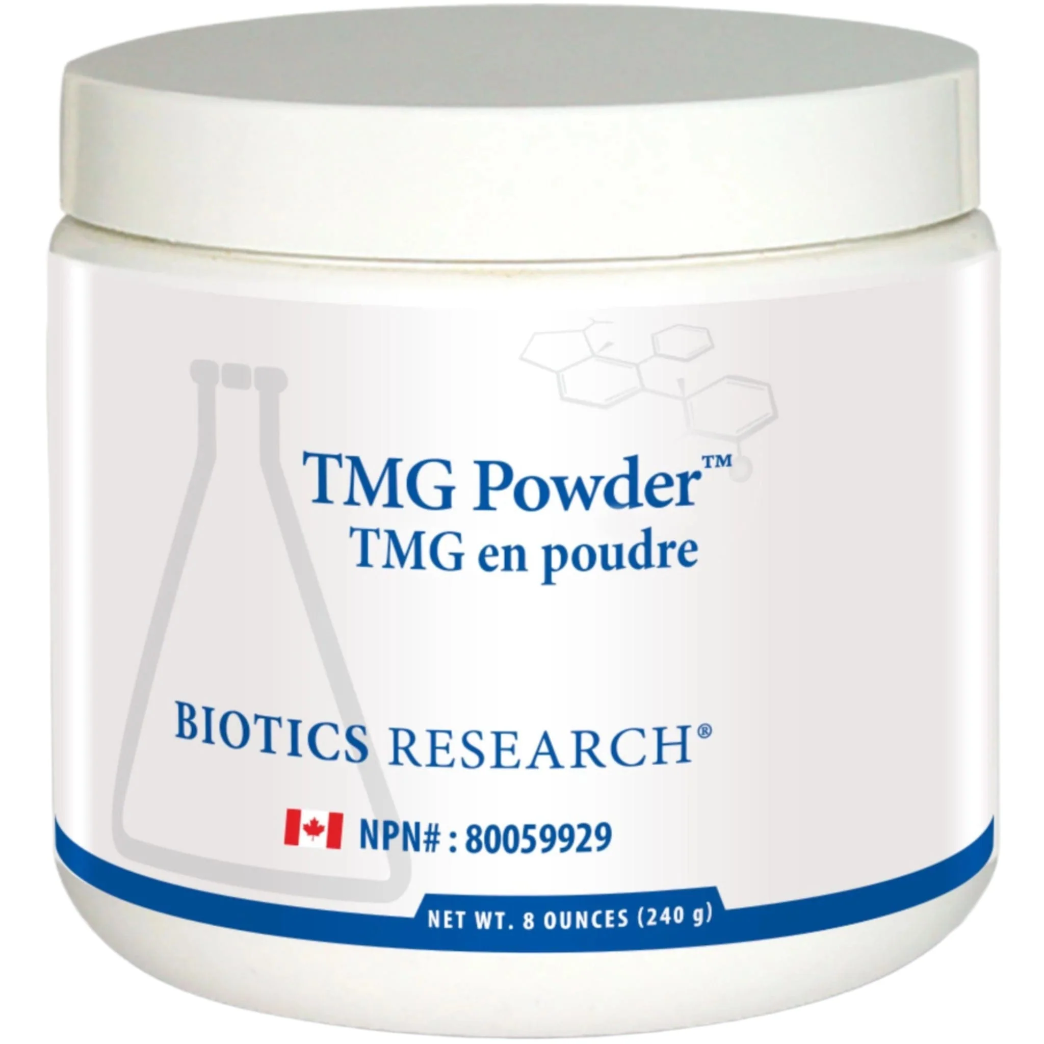 Biotics Research TMG Powder, Trimethylglycine for Liver Detox, Heart Health and Muscle Support, 240g