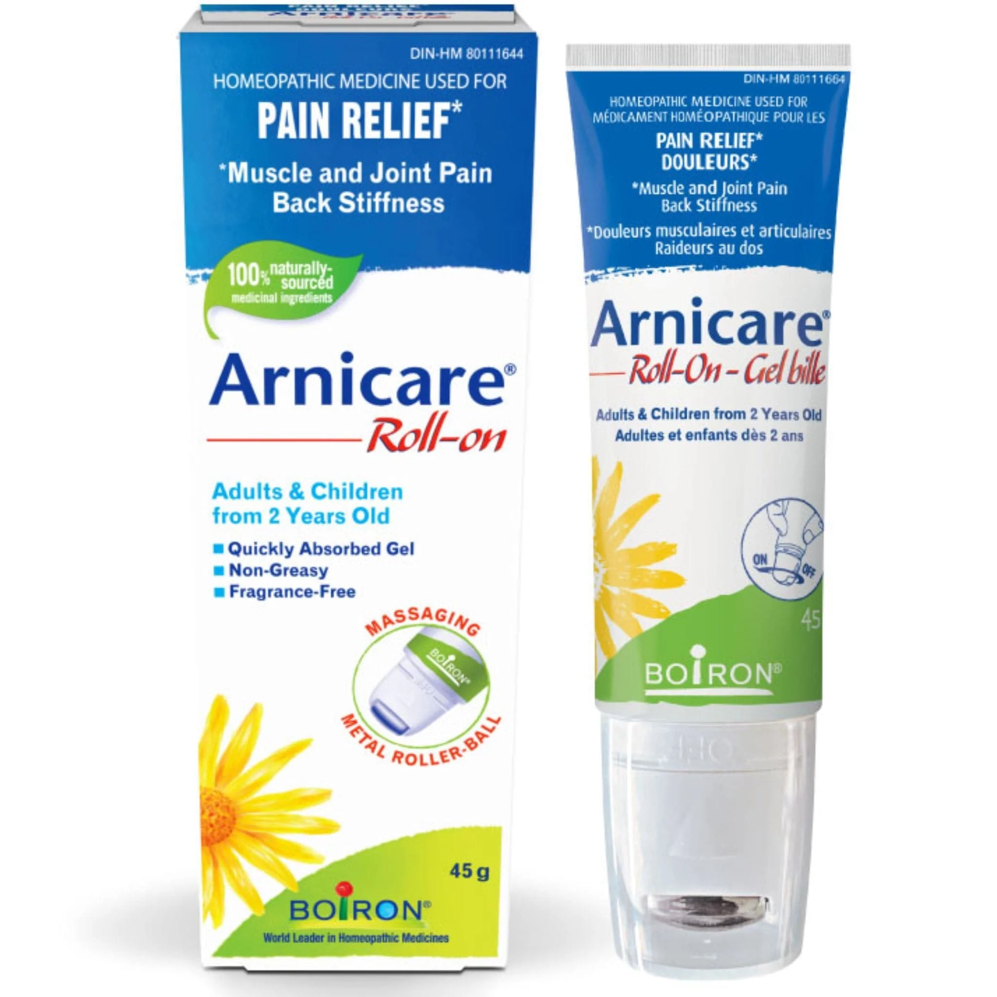 Boiron Arnicare Roll-on, Pain Relief, 45g Tube - Image 6