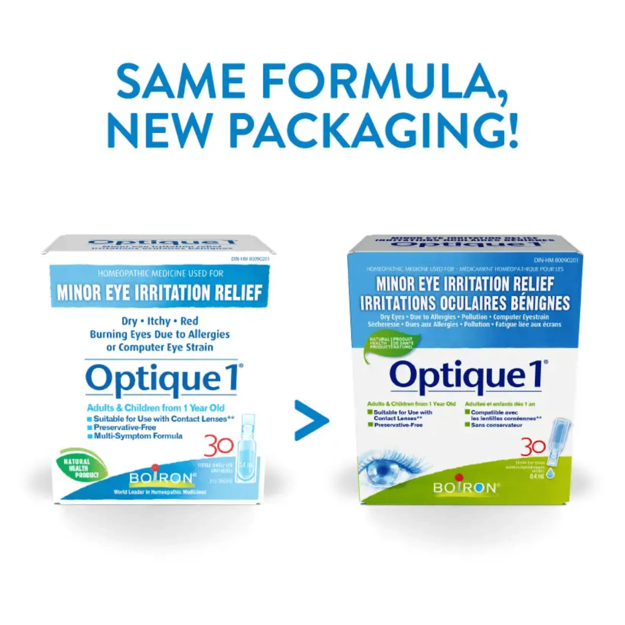 Boiron Optique 1, For Minor Eye Irritations, Contact Lense Safe - Image 2