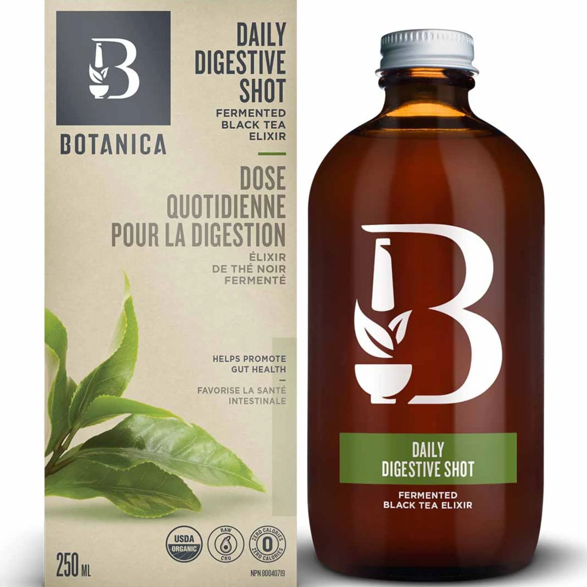 Botanica Daily Digestive Shot (Formerly Fermented Kombucha) (Certified Organic)