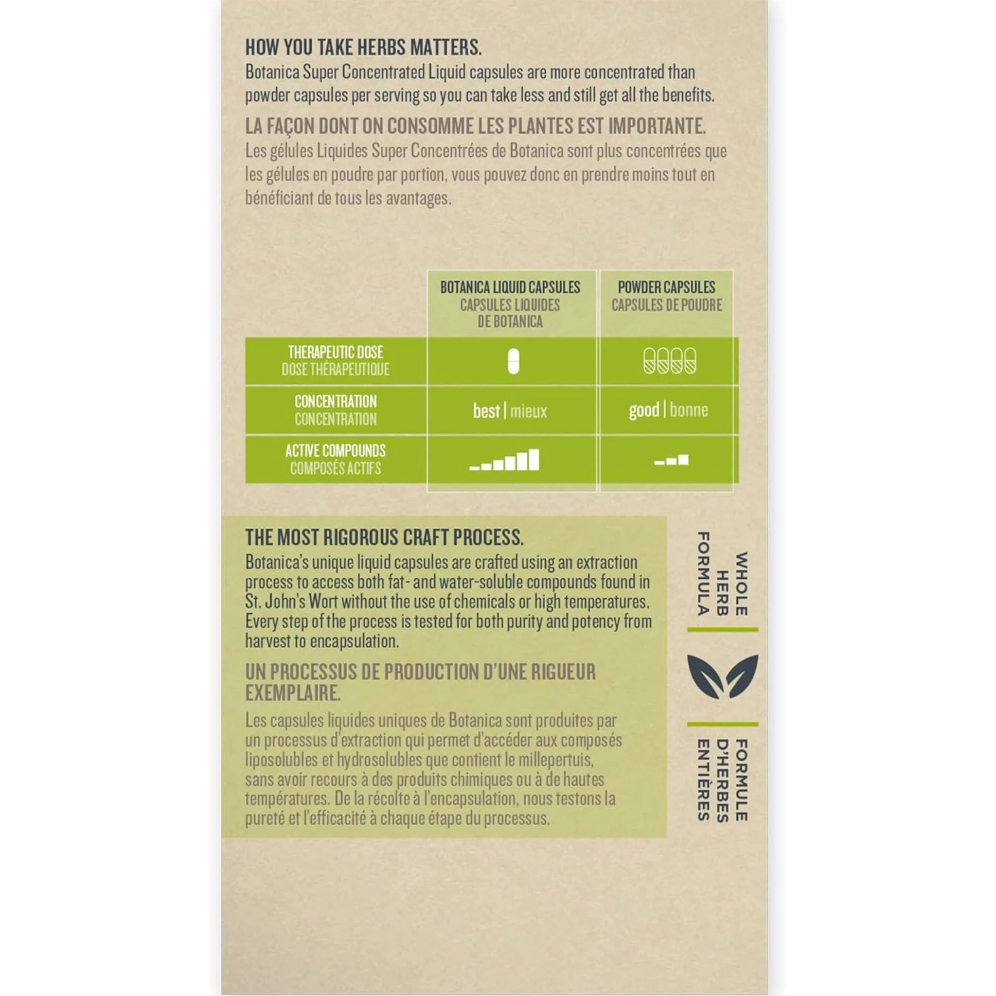 Botanica St. John's Wort, Super Concentrated Liquid Phytocaps - Image 3