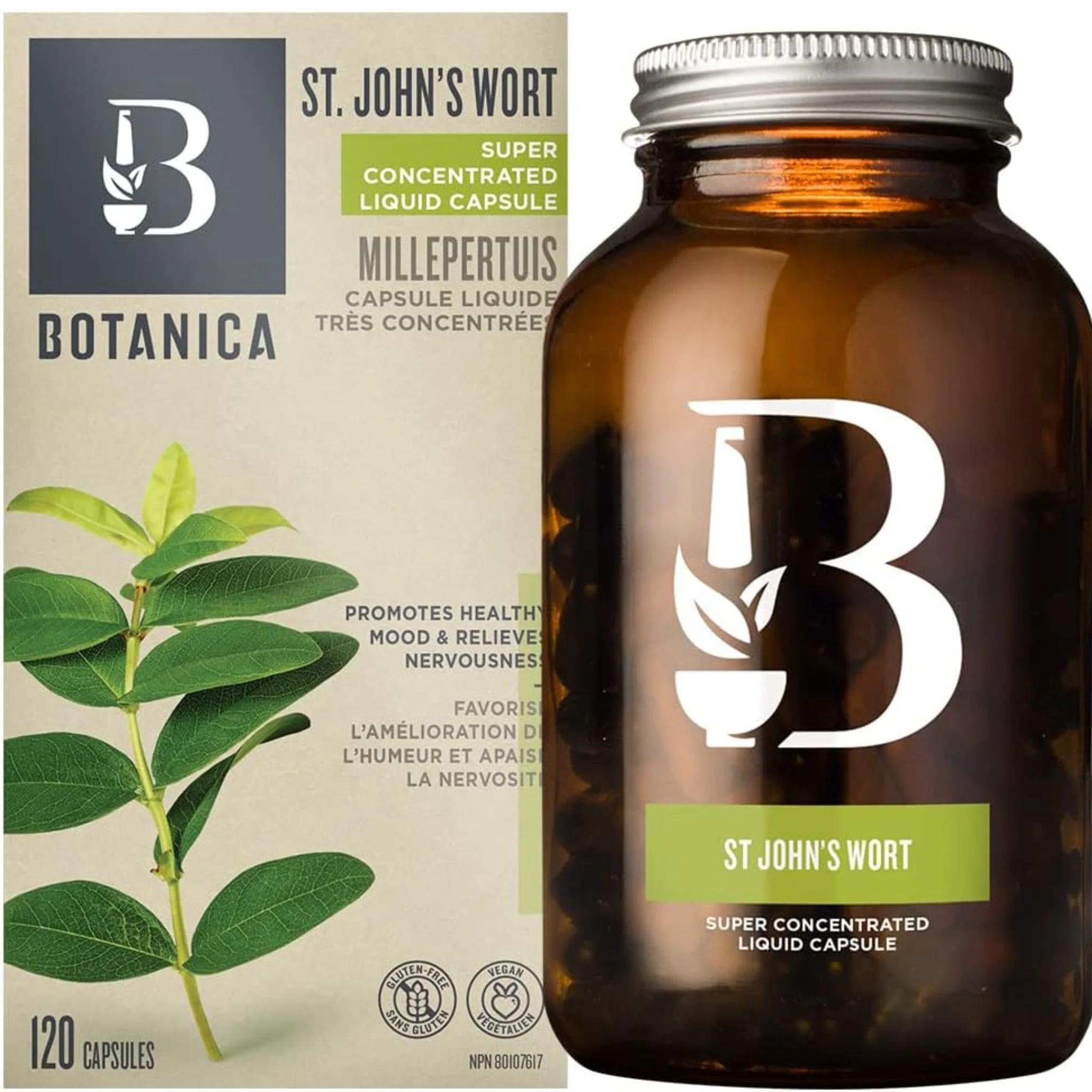 Botanica St. John's Wort, Super Concentrated Liquid Phytocaps - Image 9