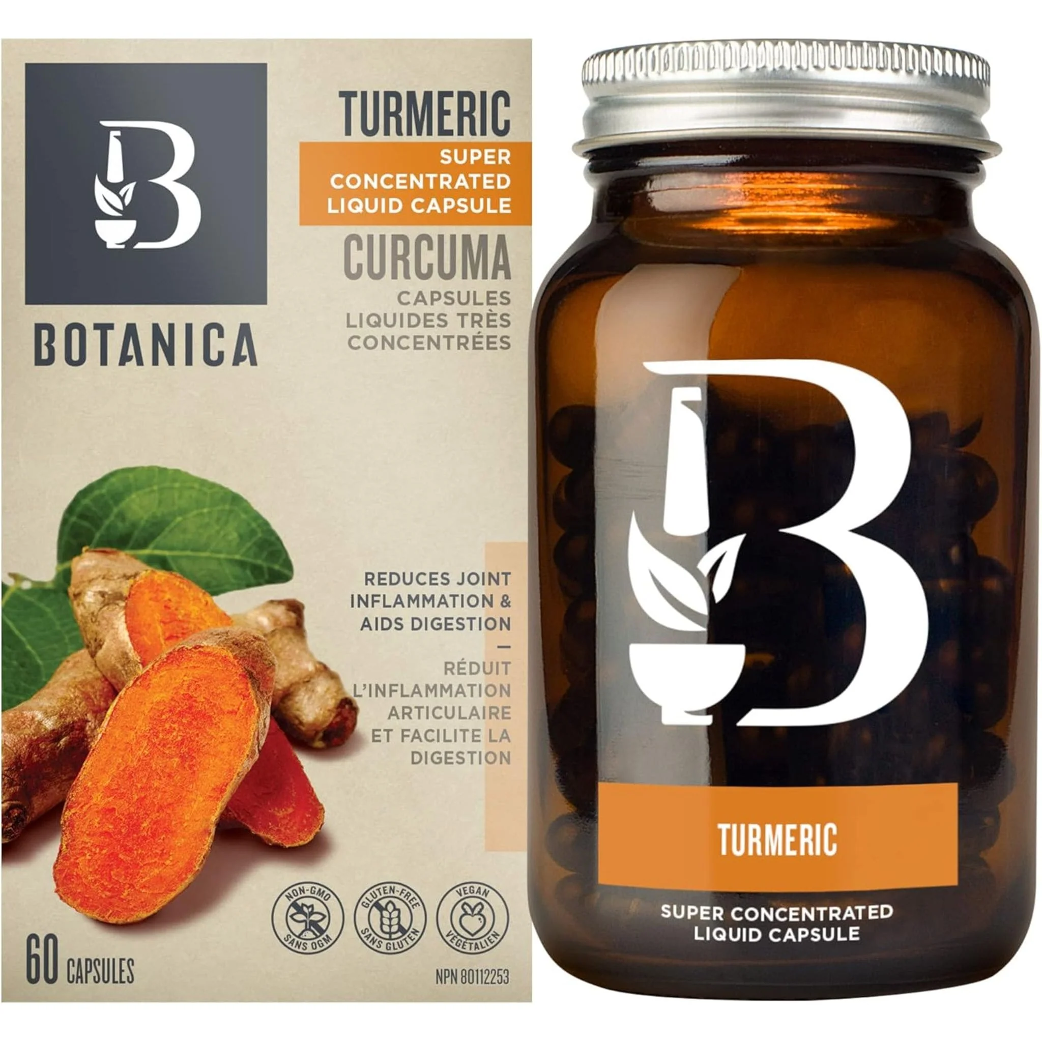 Botanica Turmeric Liquid Phytocaps