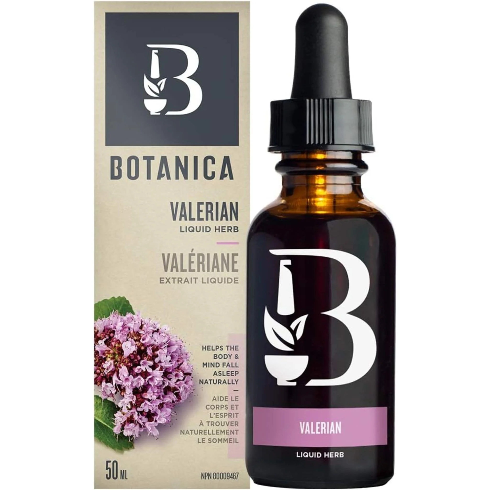 Botanica Valerian Liquid Herb (Aids Natural Sleep), 50ml