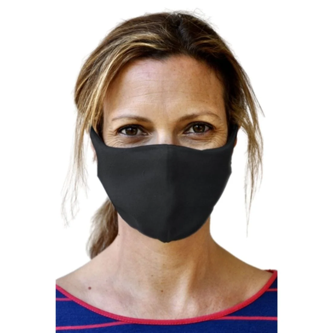BraveFace Organic Reusable Face Mask Double Layer (Cotton) Domestic SKEENA, ADULT SIZE, Clearance 50% Off, Final Sale - Image 2