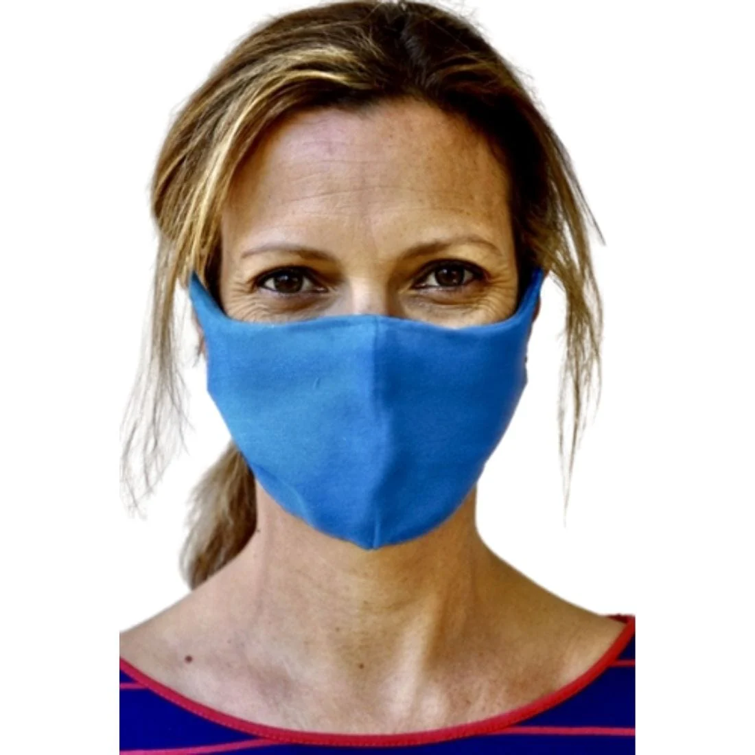 BraveFace Organic Reusable Face Mask Double Layer (Cotton) Domestic SKEENA, ADULT SIZE, Clearance 50% Off, Final Sale - Image 3