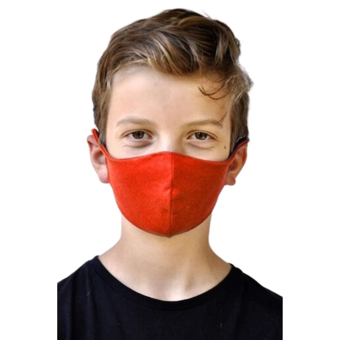 BraveFace Organic Reusable Face Mask Double Layer (Cotton) Domestic SKEENA, KIDS SIZE, Clearance 50% Off, Final Sale - Image 2