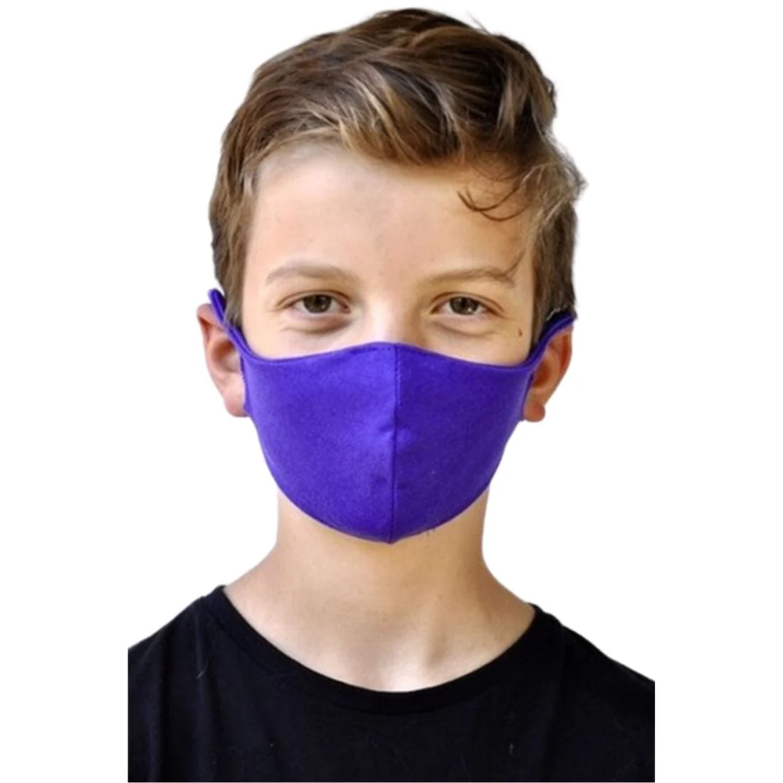 BraveFace Organic Reusable Face Mask Double Layer (Cotton) Domestic SKEENA, KIDS SIZE, Clearance 50% Off, Final Sale - Image 3