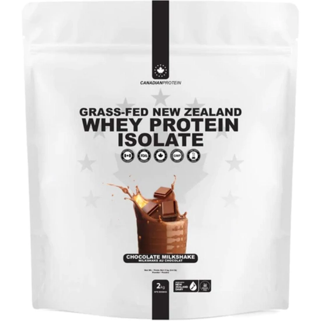 Canadian Protein All-Natural Grass-Fed New Zealand Whey Protein Isolate (Stevia) - Image 4