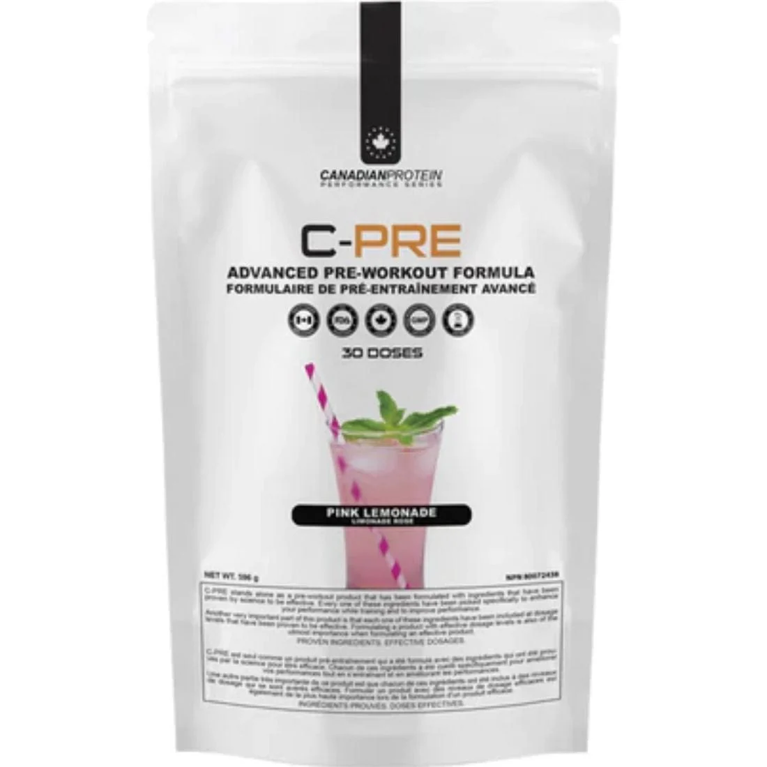 Canadian Protein C-PRE Advanced Pre-Workout Formula - Image 5