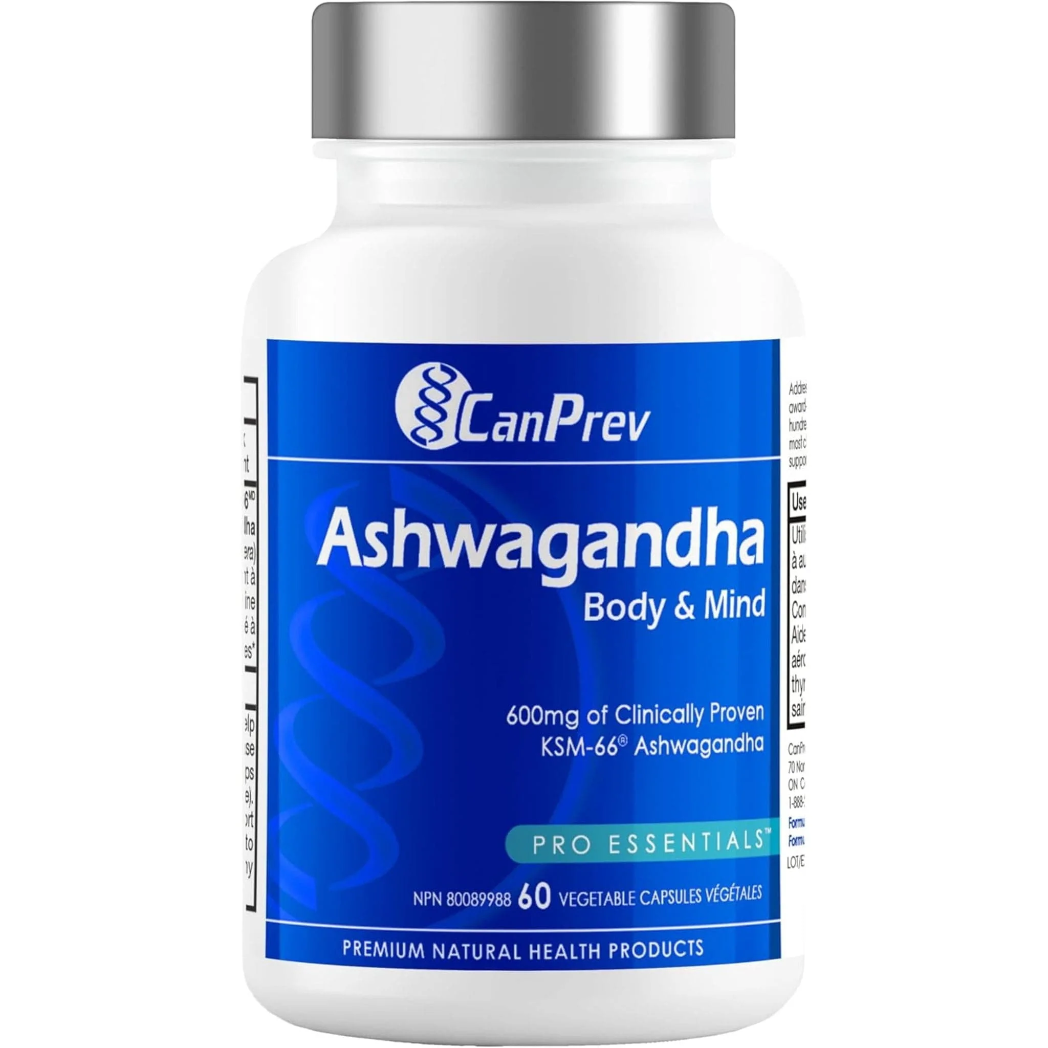 CanPrev Ashwagandha Body and Mind, 60 Vegetable Capsules - Image 2