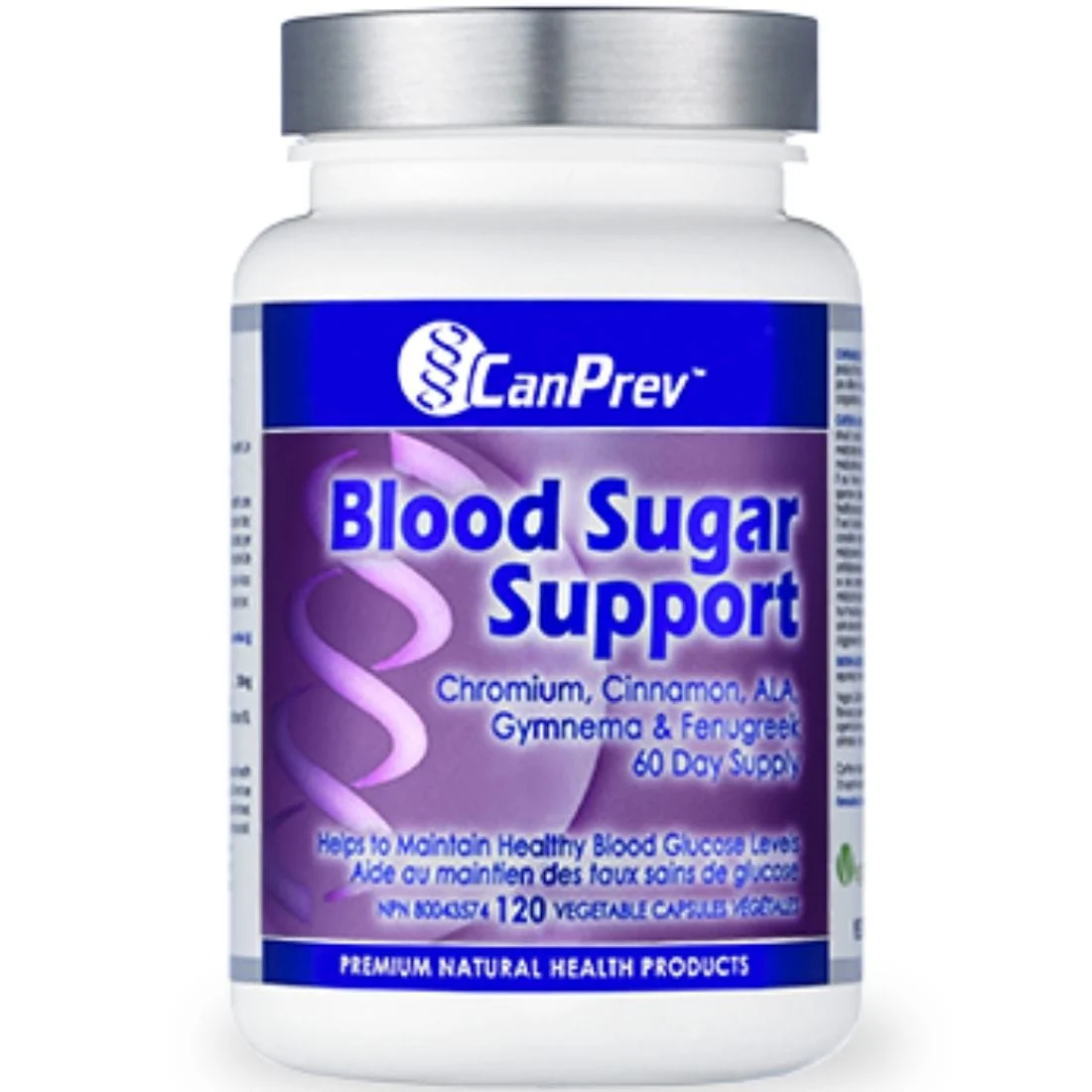 CanPrev Blood Sugar Support, 120 Vegicaps