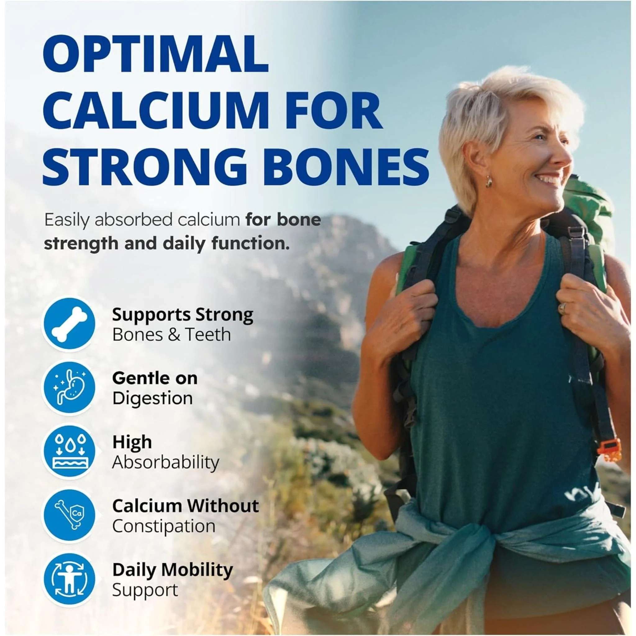 CanPrev Calcium Malate Bis-Glycinate 200mg, 120 Capsules - Image 3