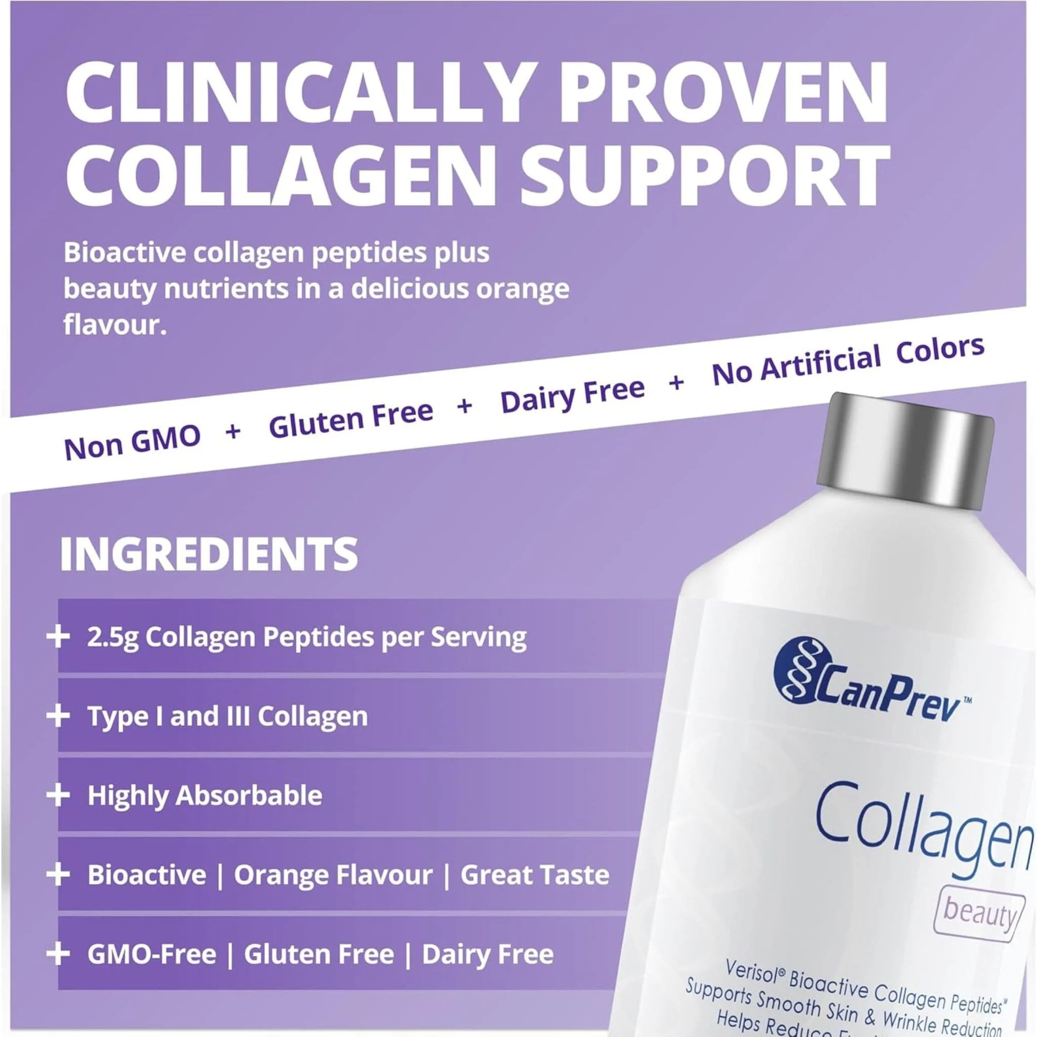 CanPrev Collagen Beauty Liquid, 500ml - Image 5