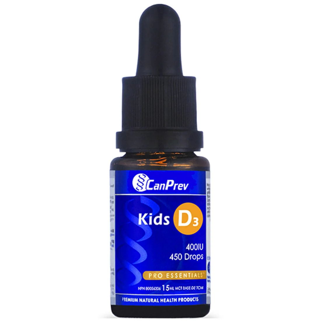 CanPrev D3 Drops for Baby & Kids 400IU, 450 Drops (15ml) - Image 2