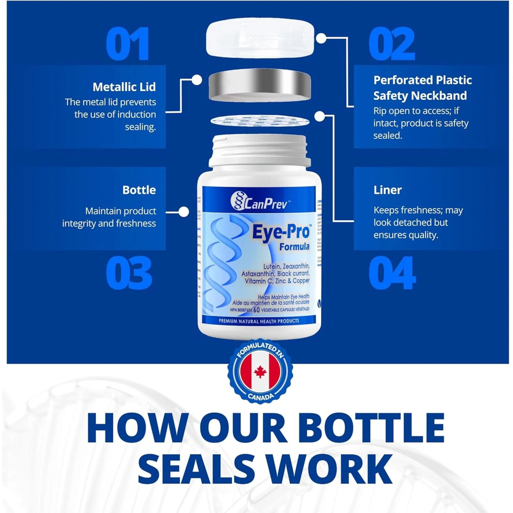 CanPrev Eye-Pro, 60 Vegetable Capsules - Image 9
