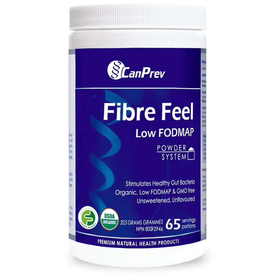 CanPrev Fibre Feel Powder (Organic, Non-GMO & Low FODMAP), 325g - Image 2